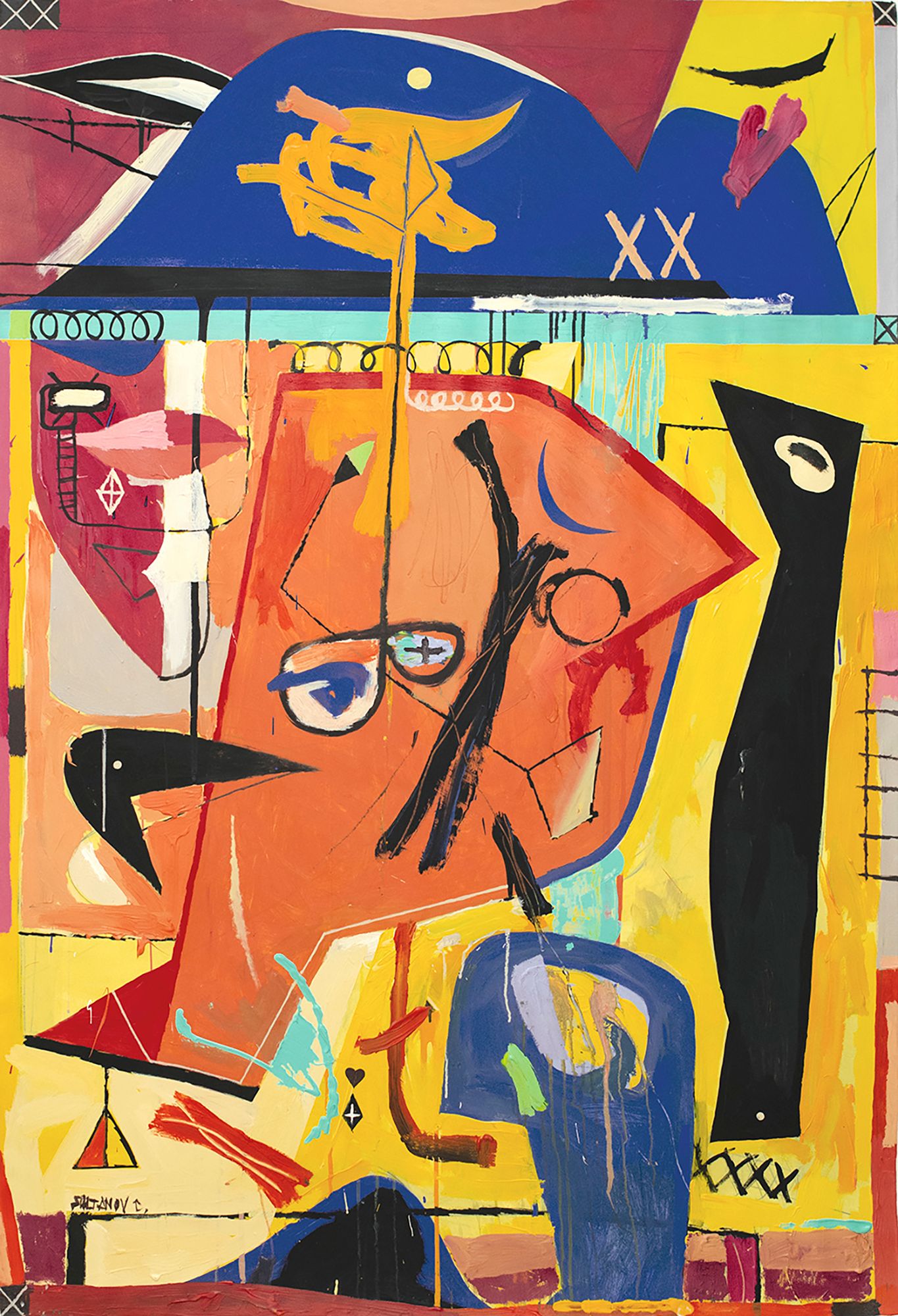 Дмитрий Султанов (Картина, живопись - 
                  116 x 170 см) ROOM #1