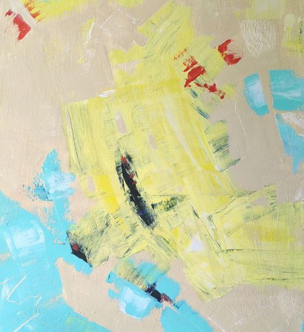 Александра Кравченко-Бережная (Картина, живопись - 
                  60 x 80 см) Птичник в июне