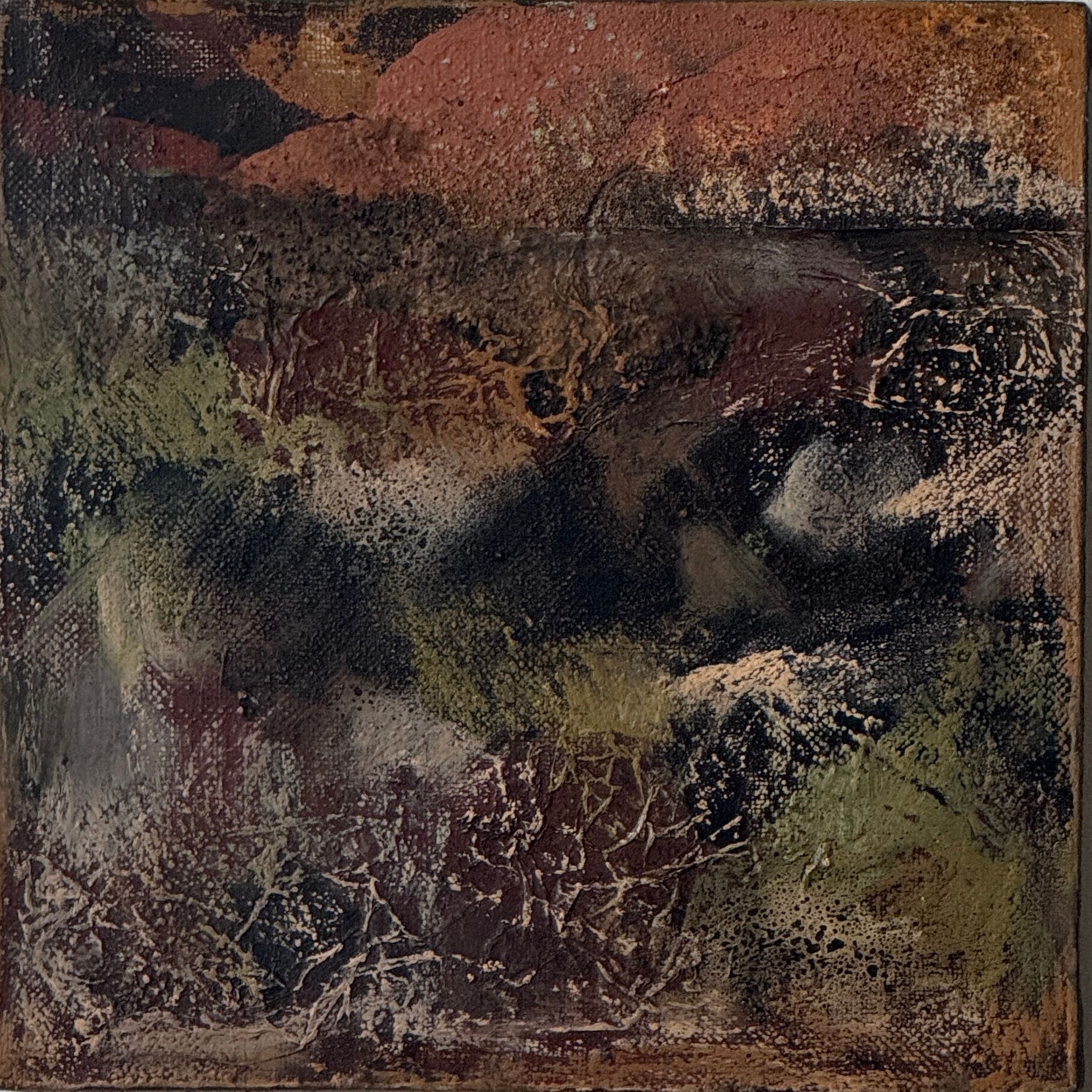 Маша Табак (Картина, живопись - 
                  30 x 30 см) Stratum Profundum. II