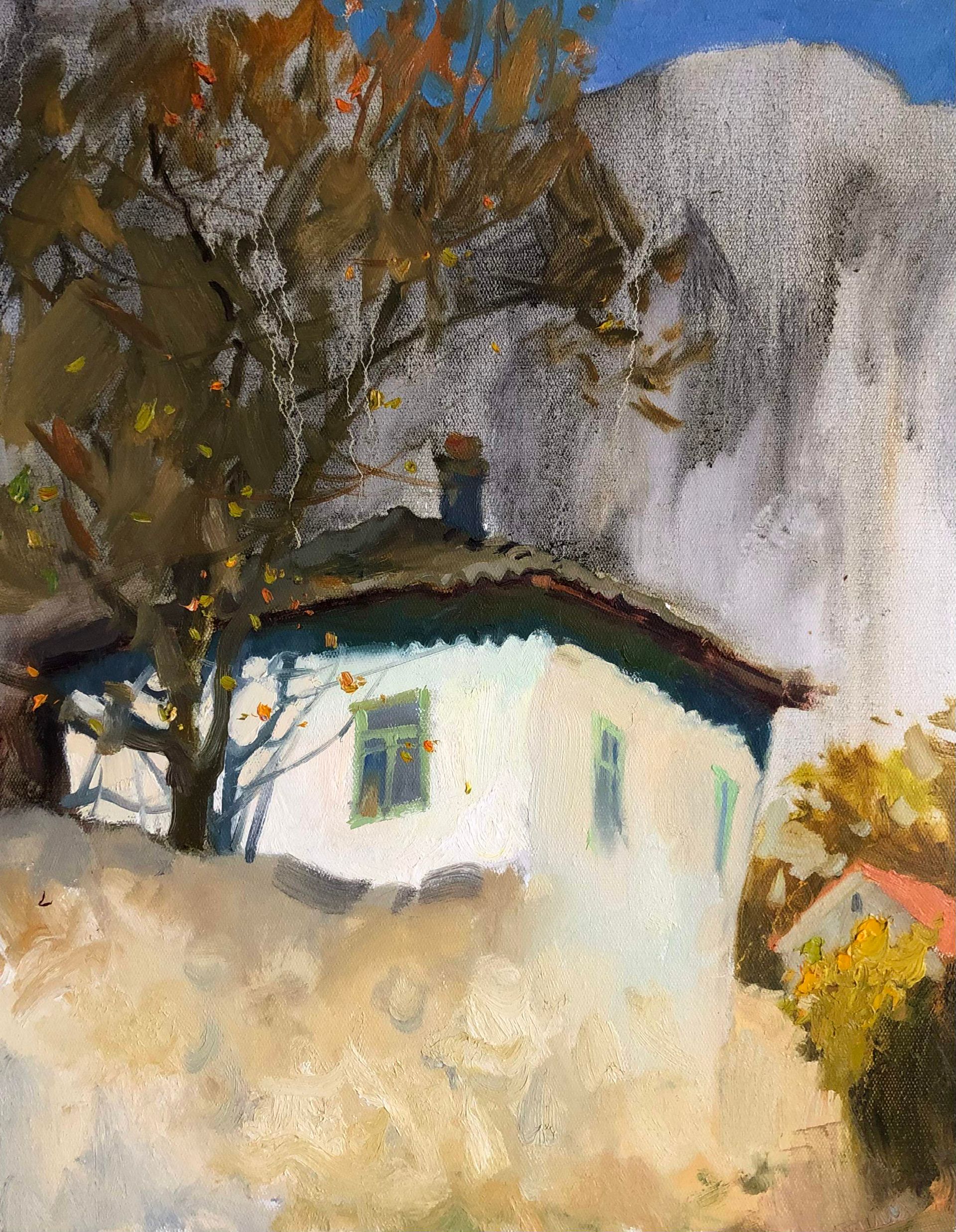Надежда Болдина (Картина, живопись - 
                  40 x 50 см) Осень в Бахчисарае
