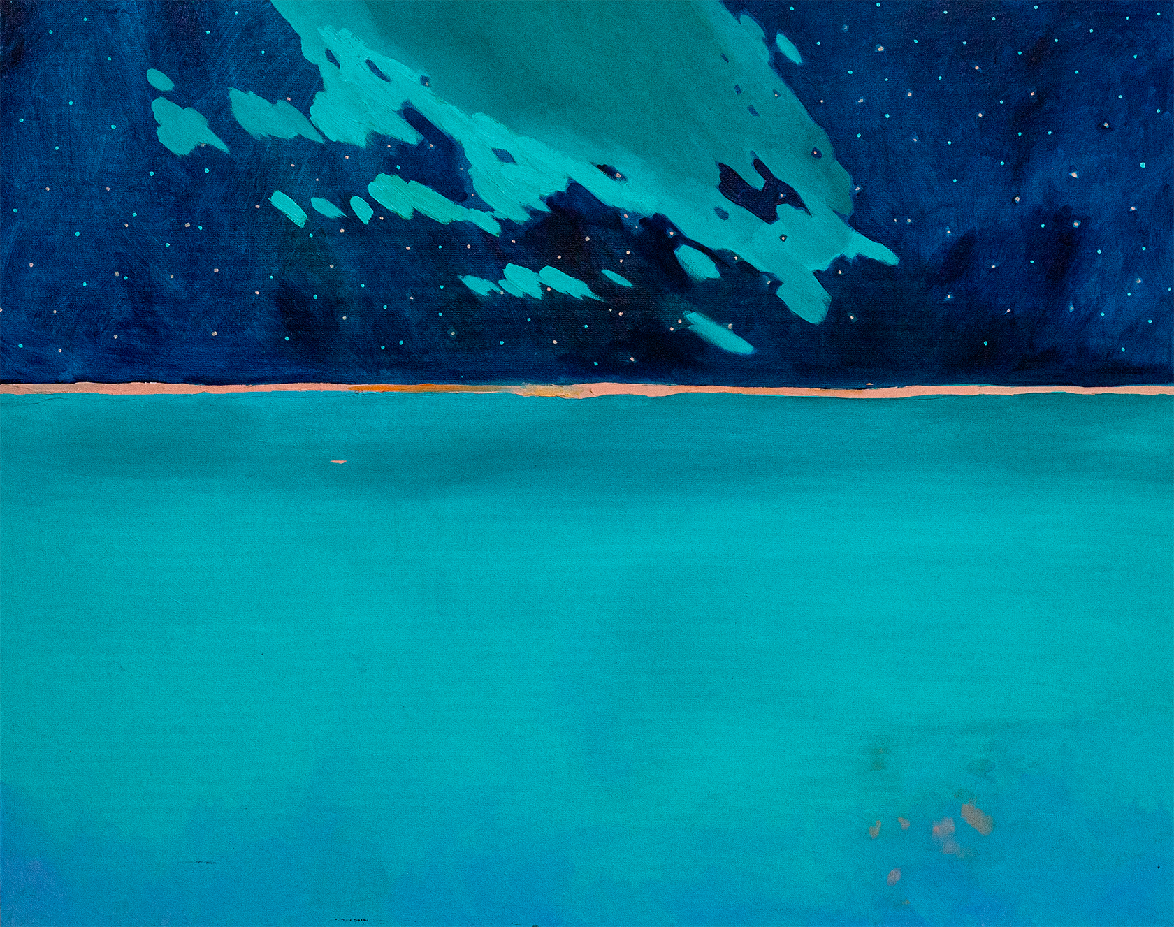 Дарья Панфилова (Картина, живопись - 
                  100 x 80 см) Полярная ночь