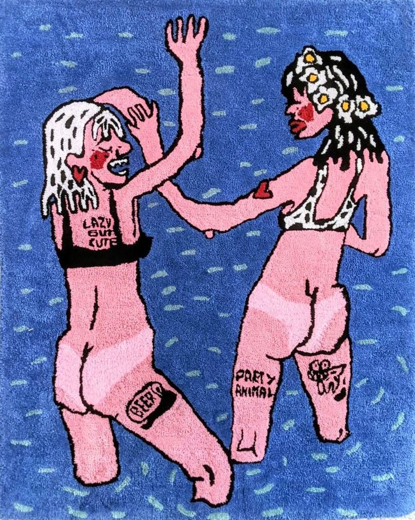 Аня Ману (Объект - 
                  110 x 130 см) Girls
