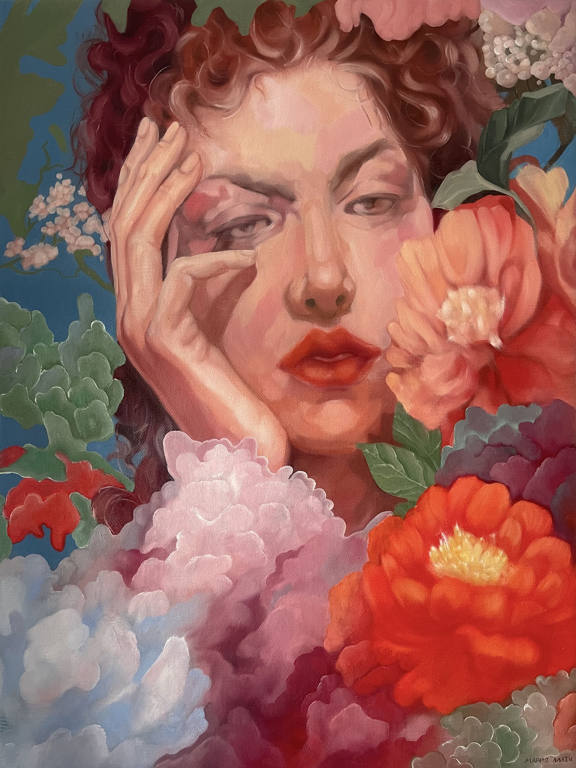 Мария Аллен (Картина, живопись - 
                  60 x 80 см) Лето