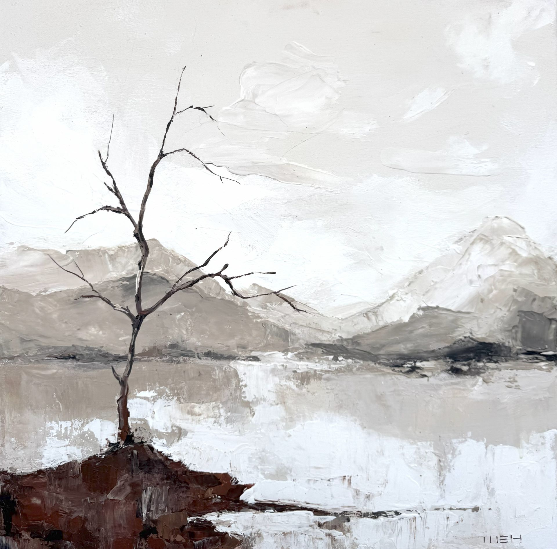 Алёна Шамайко (Картина, живопись - 
                  60 x 60 см) Баланс