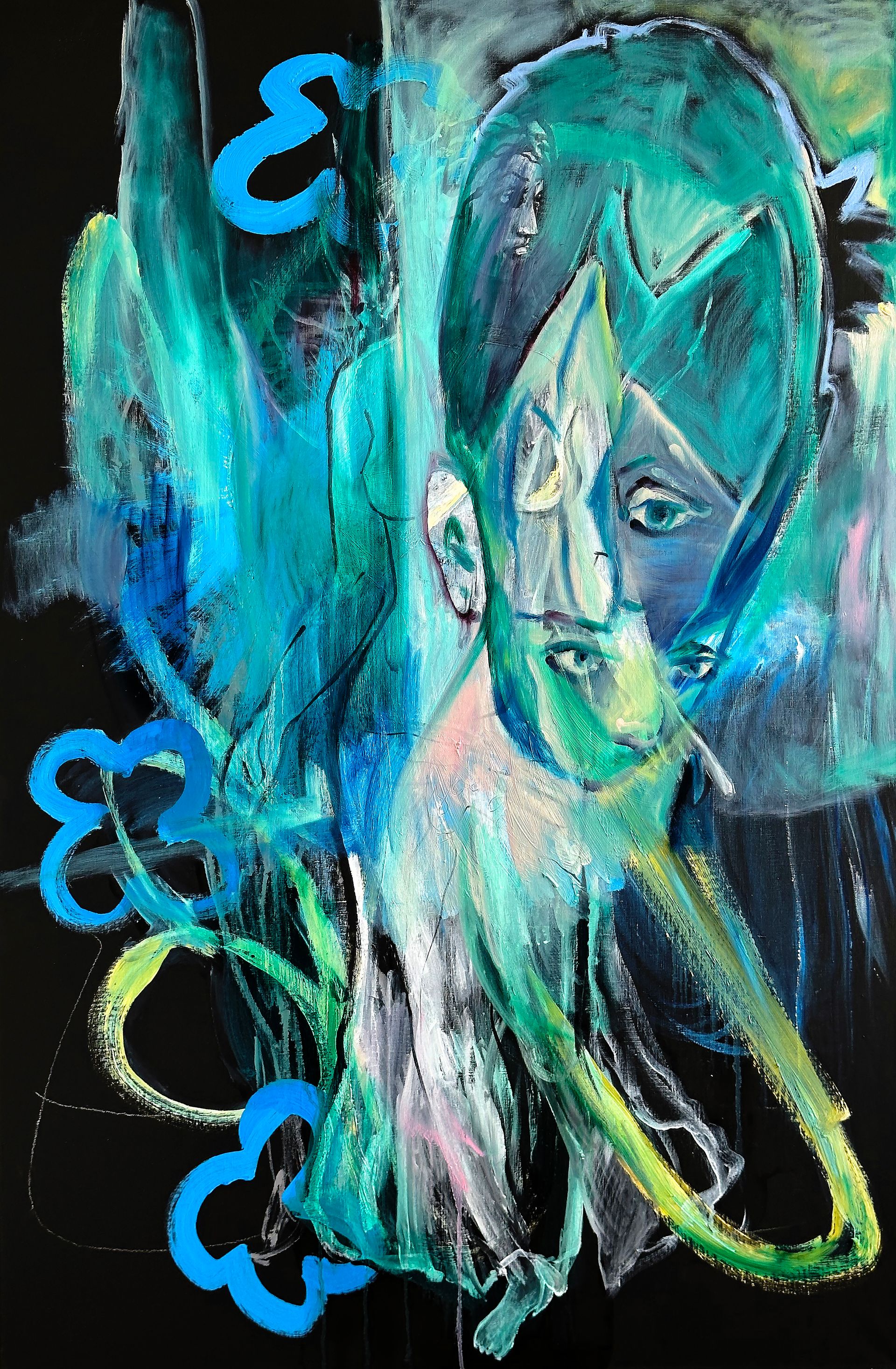 Таня Дубинец (Картина, живопись - 
                  100 x 150 см) Composition 430