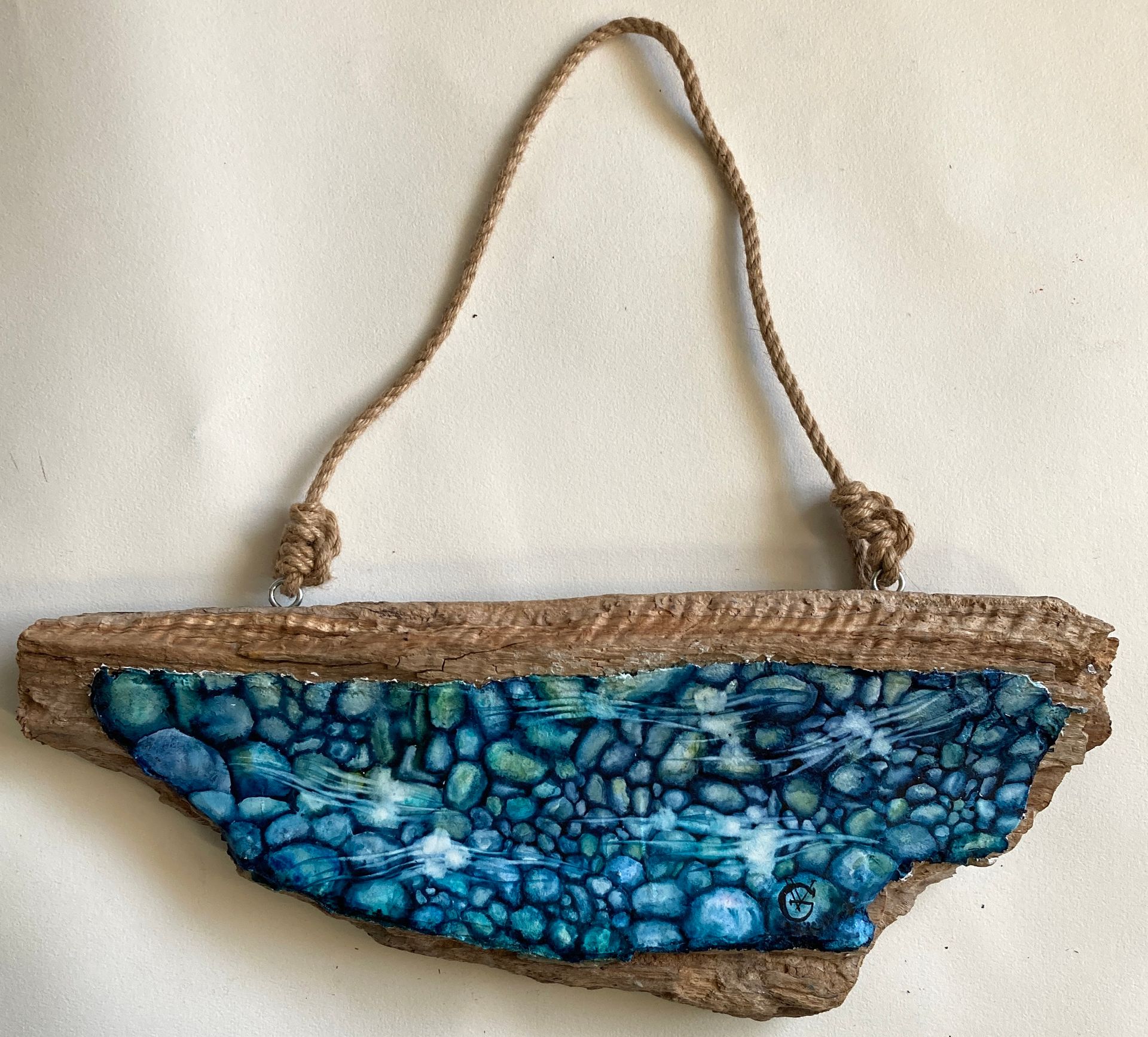 Валерия Головенкина (Объект - 
                  45 x 50 см) Turqoise Sea — SEAWOOD