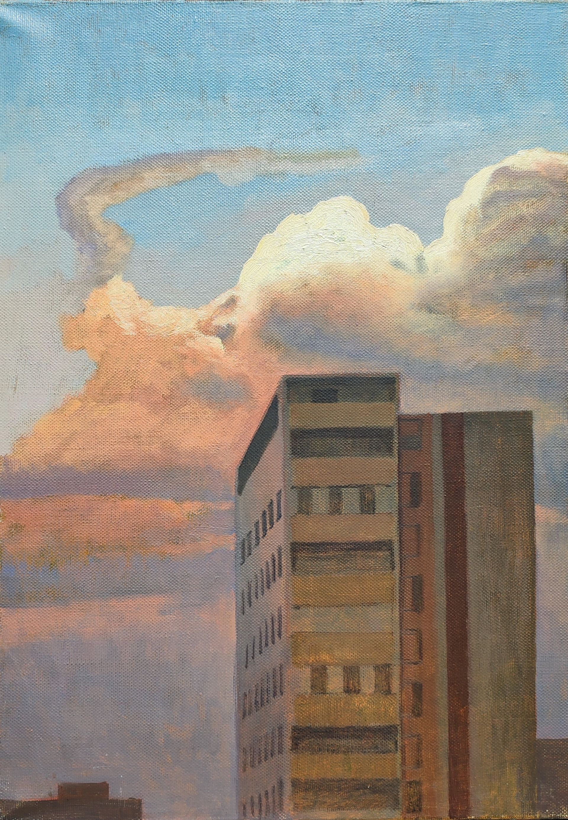 Николай Пак (Картина, живопись - 
                  50 x 70 см) Облако