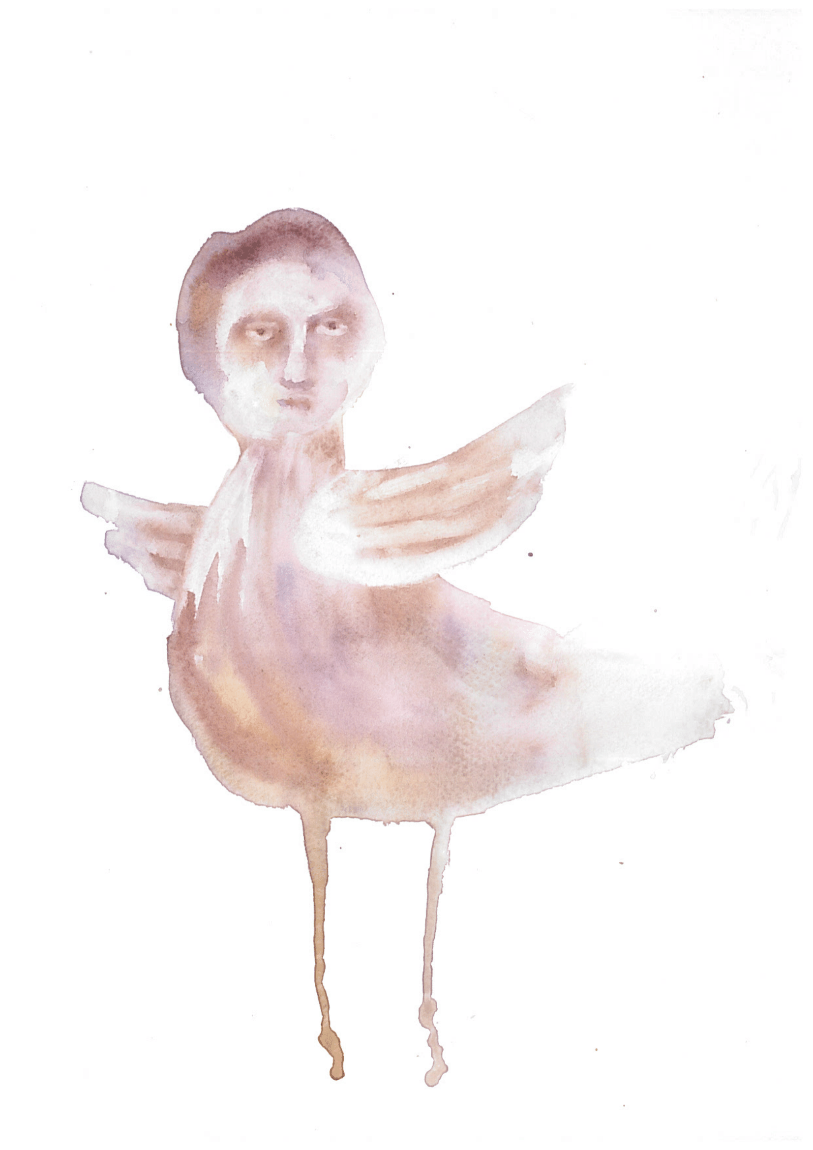 Лина Кордюченко (Авторская графика - 
                  40 x 30 см) limitless birds