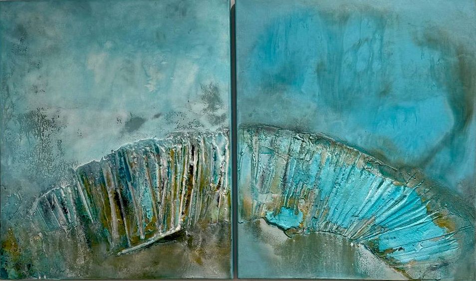 Елена Кашицына (Картина, живопись - 
                  100 x 60 см) Лагуна