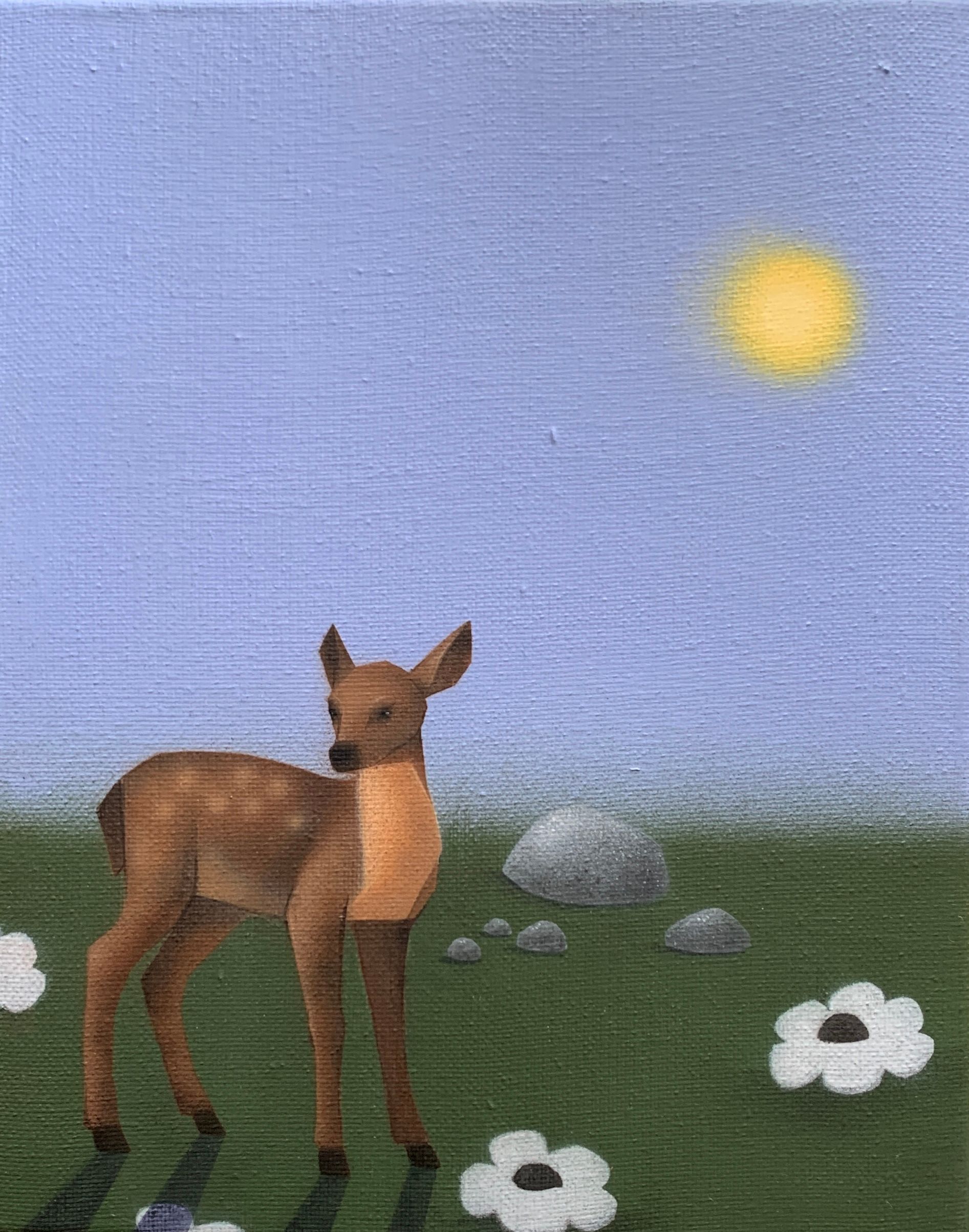 СВЕТ-ЛАНА (Картина, живопись - 
                  20 x 25 см) Под Солнцем