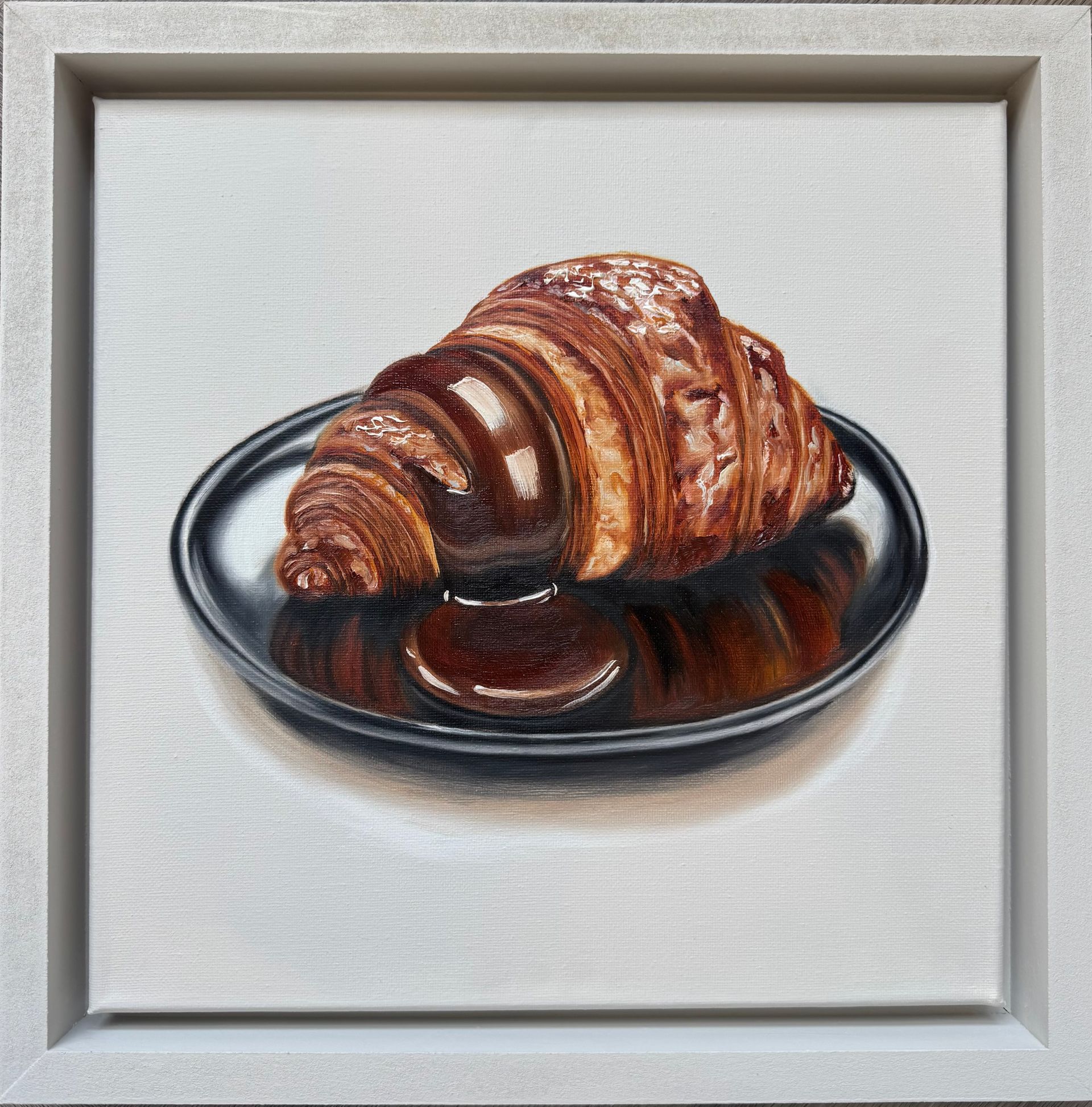 Наталья Наумова (Картина, живопись - 
                  35 x 35 см) Миниатюра "Утро"