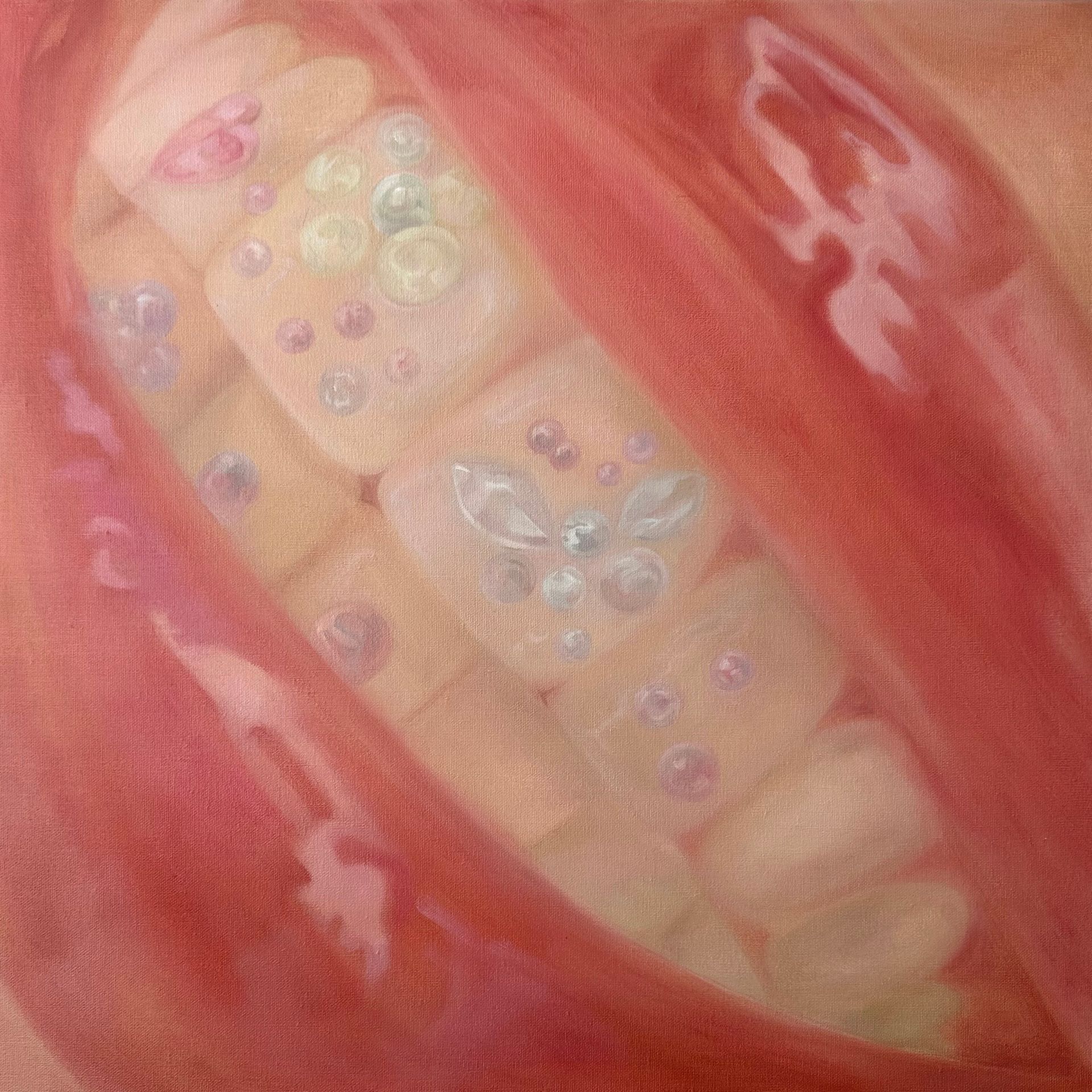 Ева Гец (Картина, живопись - 
                  60 x 60 см) SHINE BRIGHT