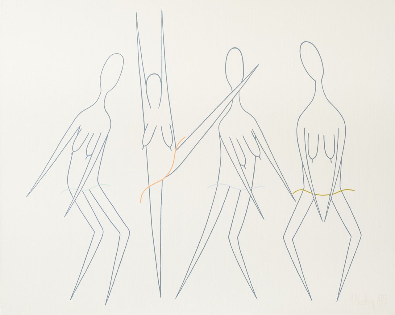 Мария Полушкина (Картина, живопись - 
                  100 x 80 см) Танцы