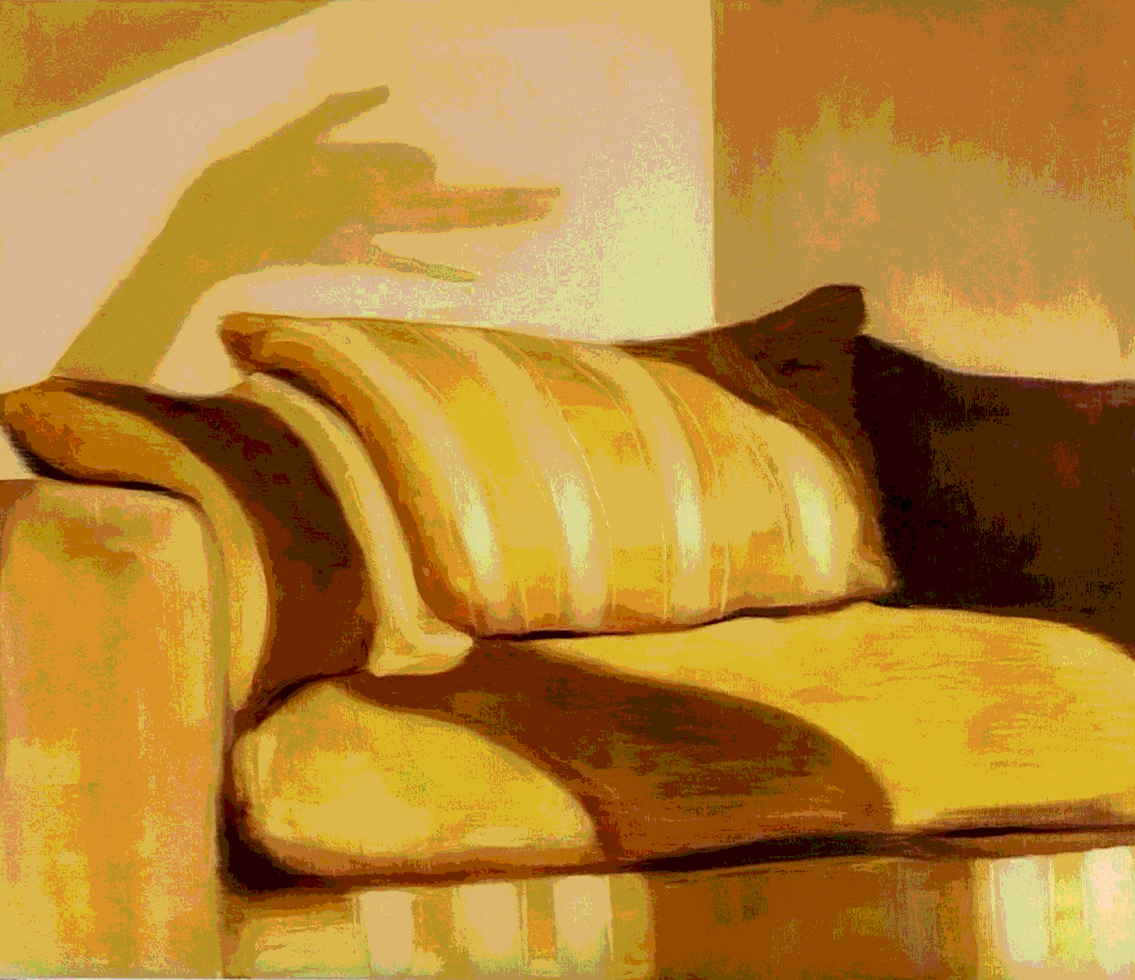 Катя Никитина (Картина, живопись - 
                  70 x 60 см) Театр теней