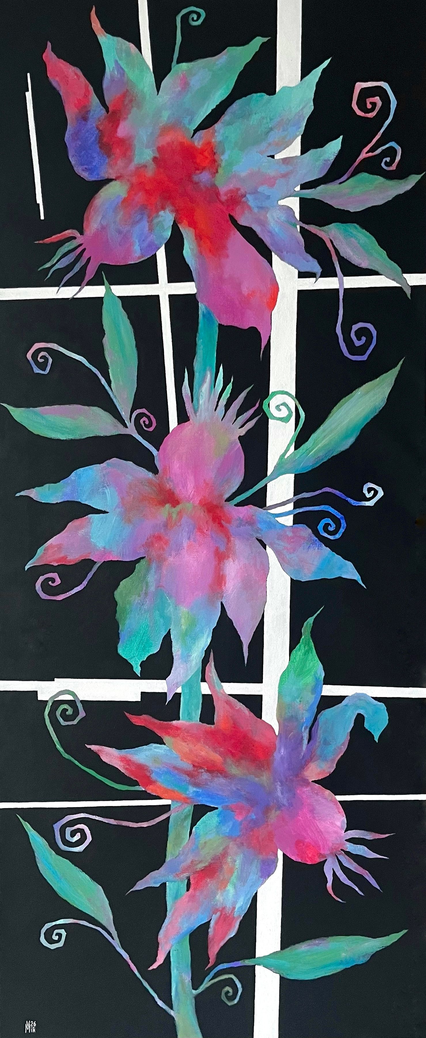 Валентина Мир (Картина, живопись - 
                  50 x 120 см) Путь нашей жизни