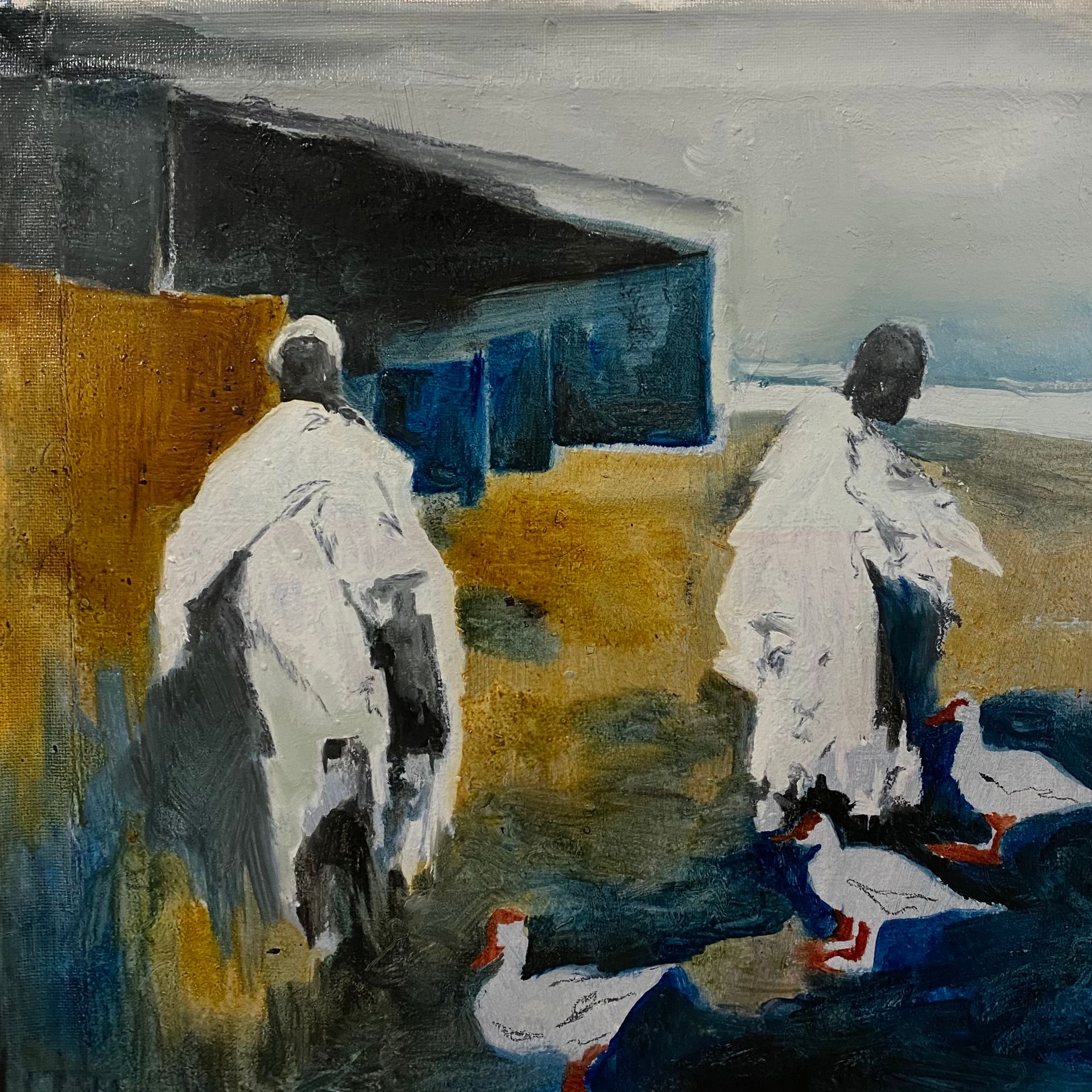 Елена Троянская (Картина, живопись - 
                  30 x 30 см) Без названия 2