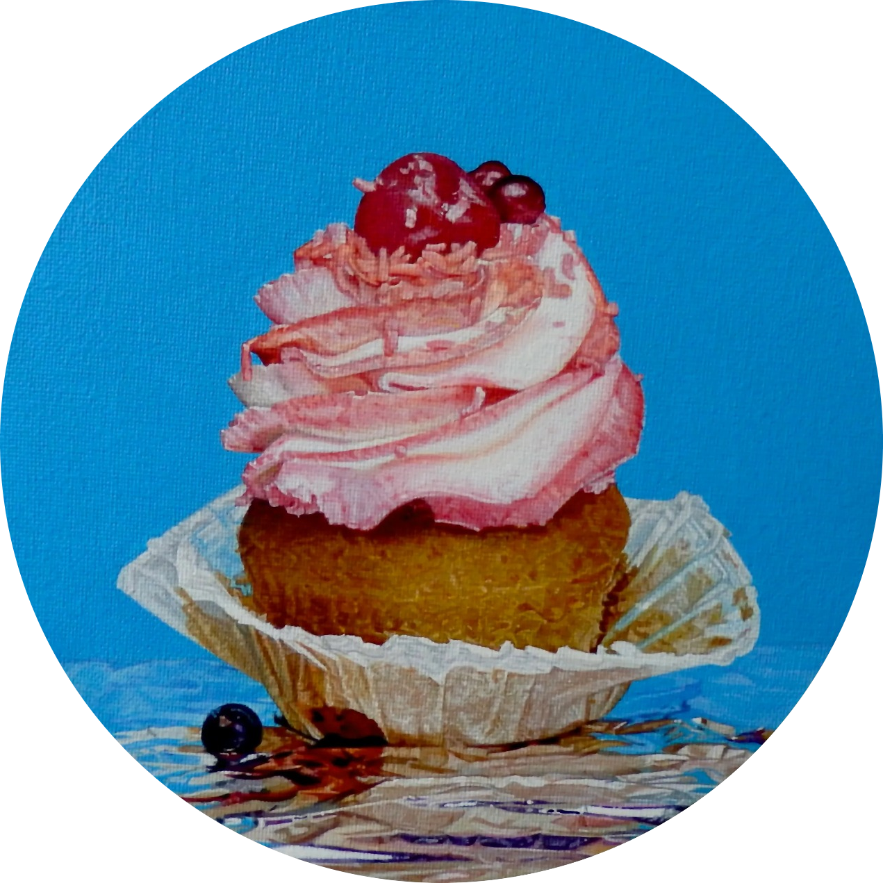 Дмитрий Цукан (Картина, живопись - 
                  20 x 20 см) Сладкий кораблик