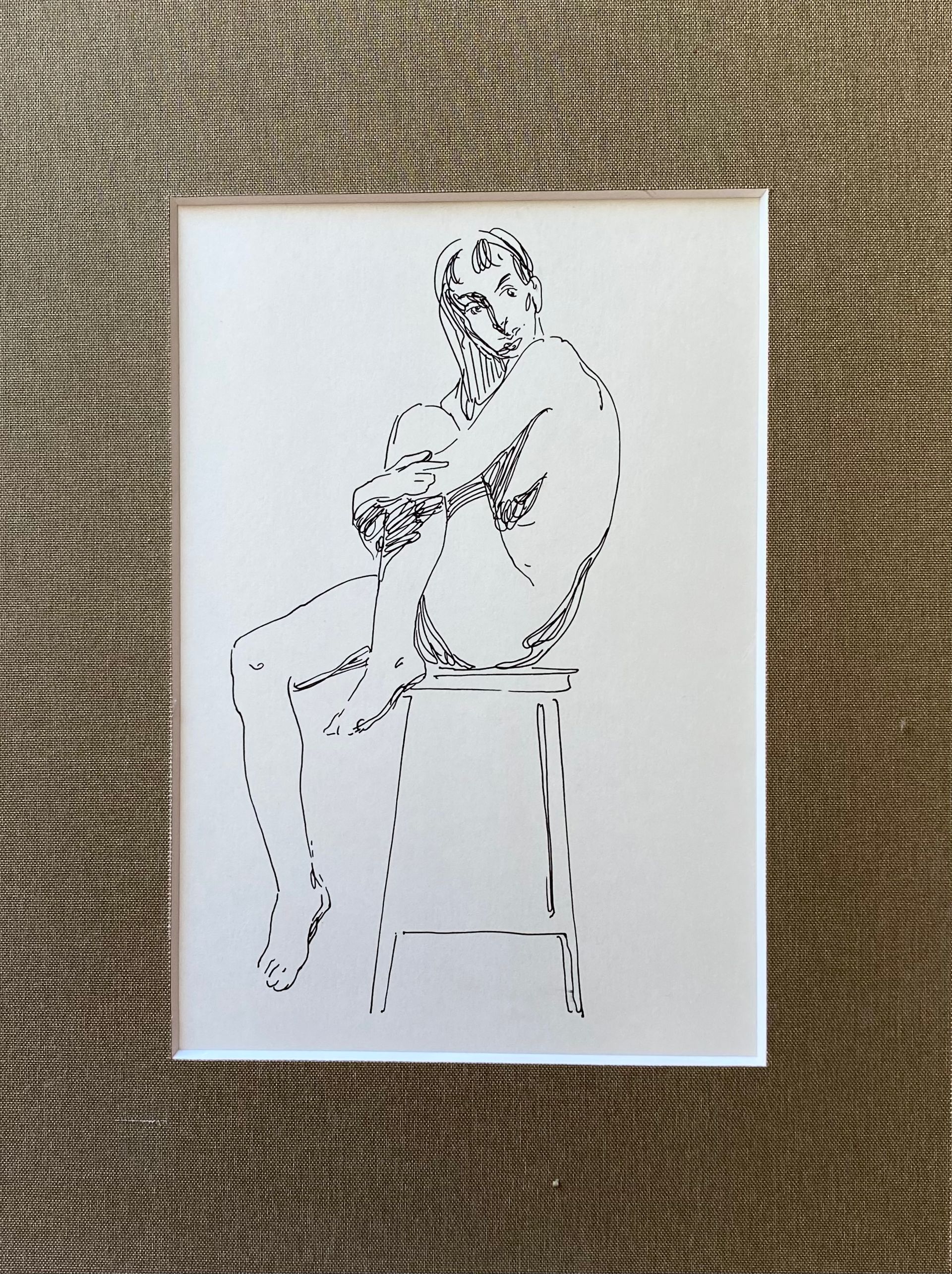 Алина Буглеева (Авторская графика - 
                  22 x 31 см) Газель