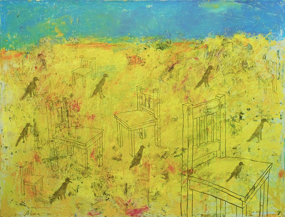 Александр Сохт (Картина, живопись - 
                  136 x 100 см) Сюжет