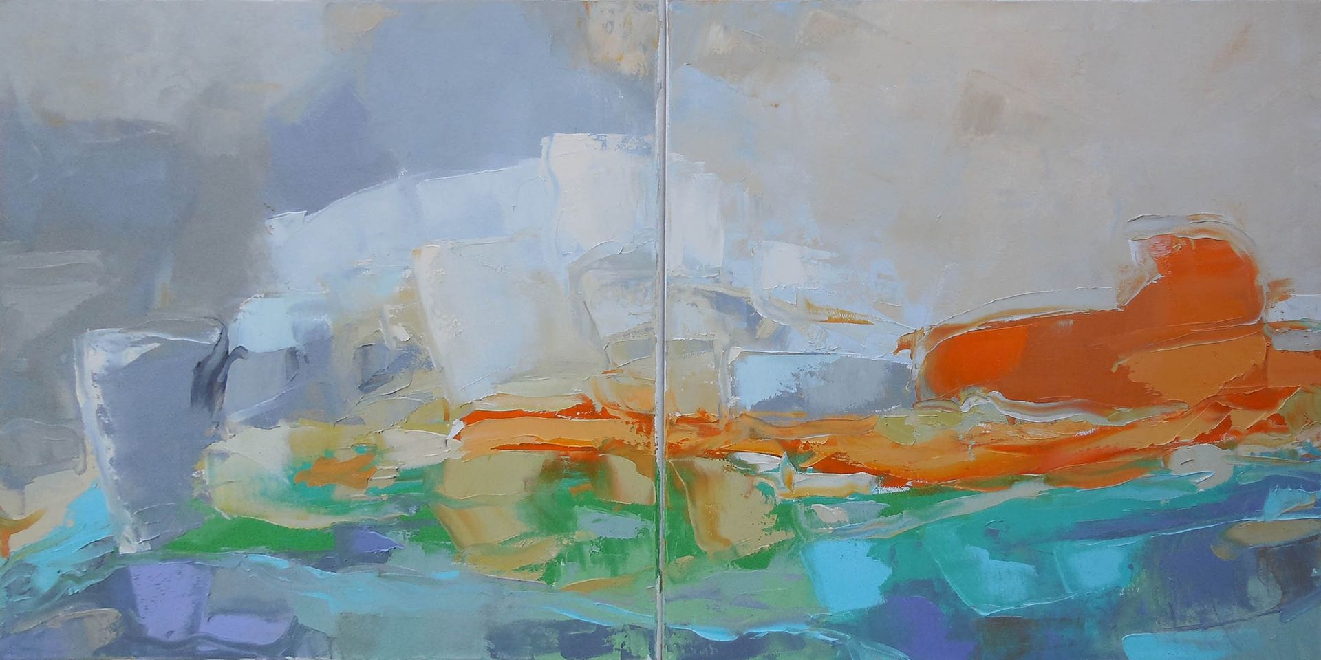 Андрей Шенгелия (Картина, живопись - 
                  100 x 50 см) Coming soon