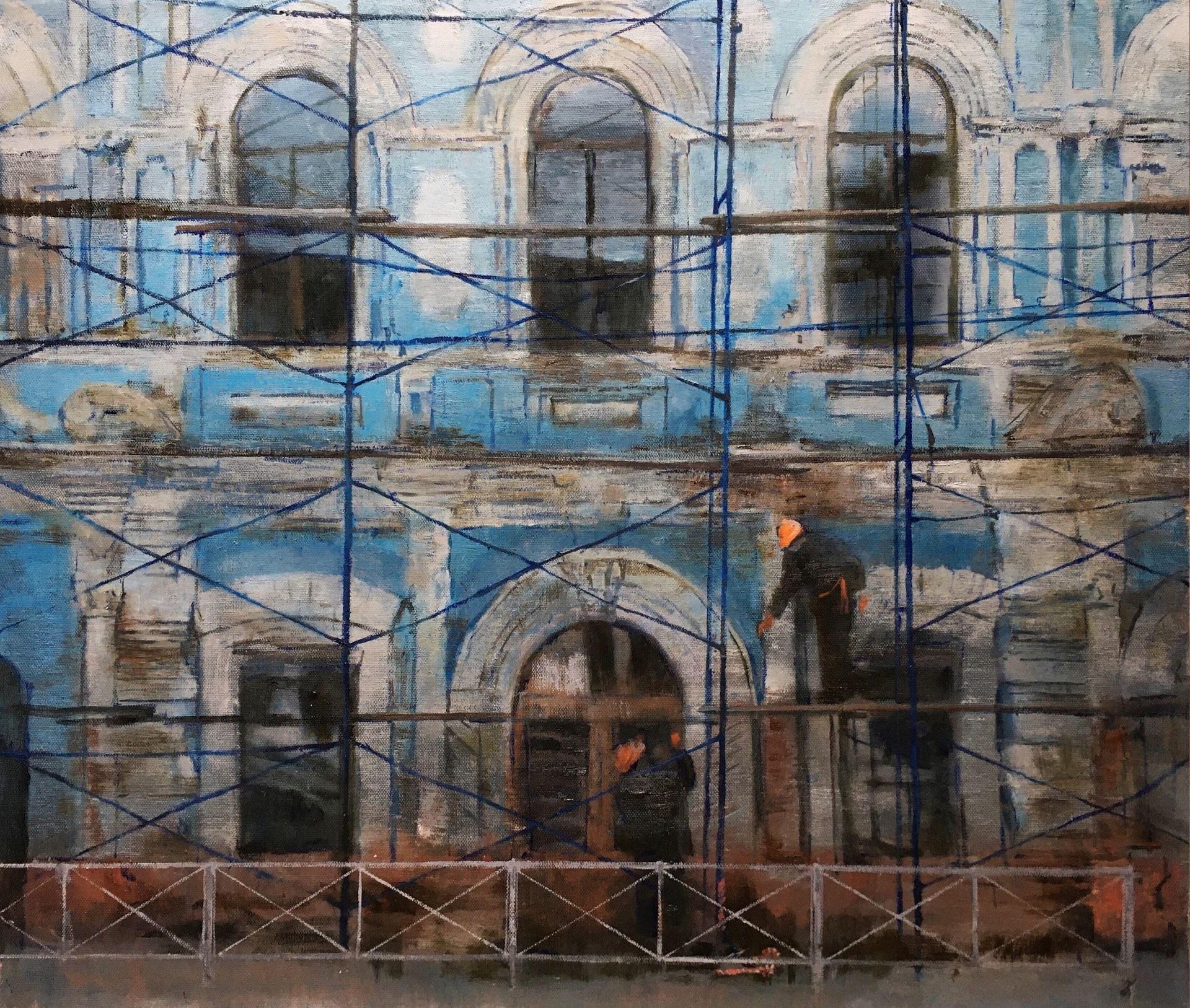 Мария Кавко (Картина, живопись - 
                  70 x 60 см) Рыжики в лесах