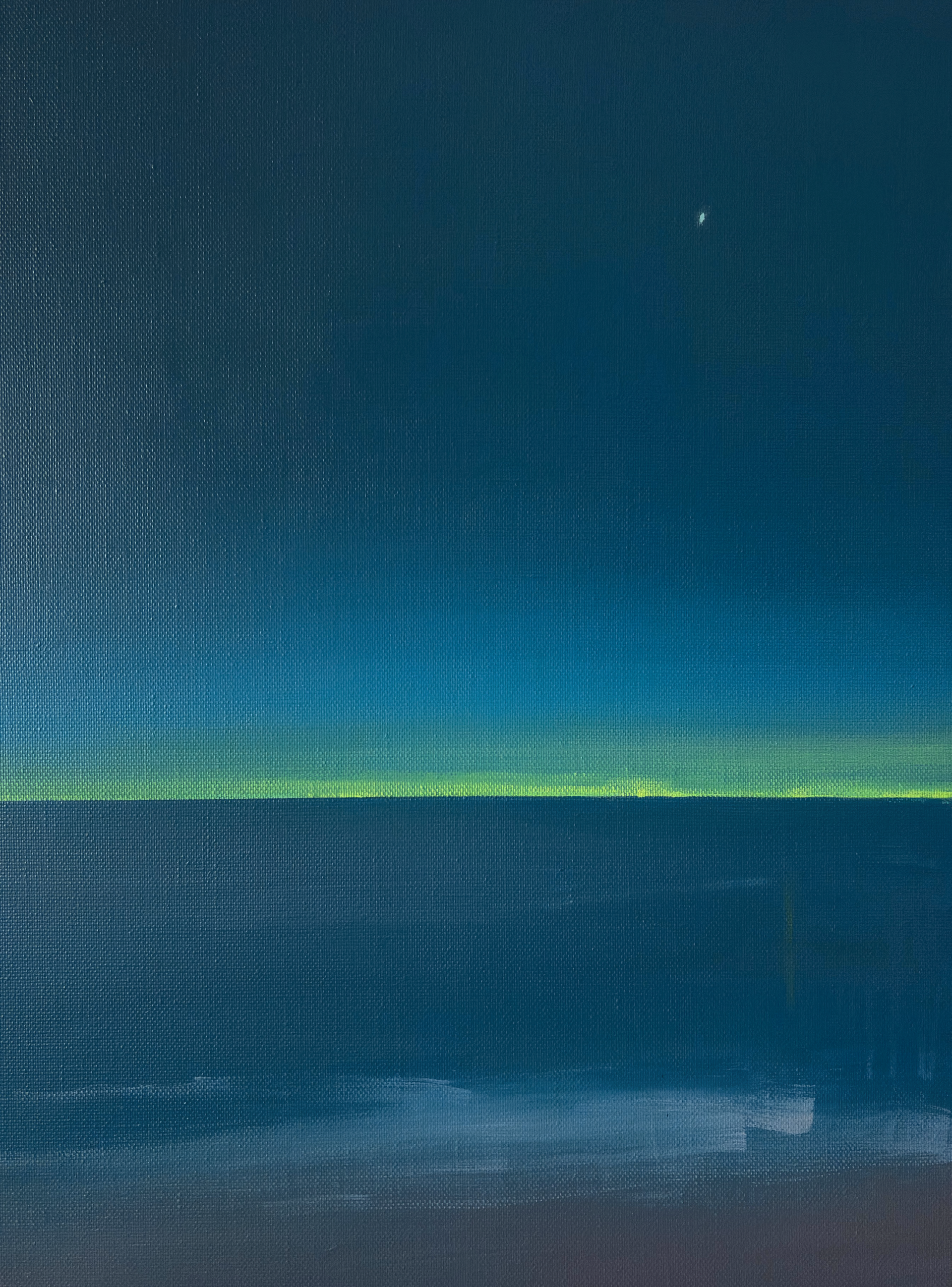 Александра Савина (Картина, живопись - 
                  60 x 80 см) Пляж. Ночь