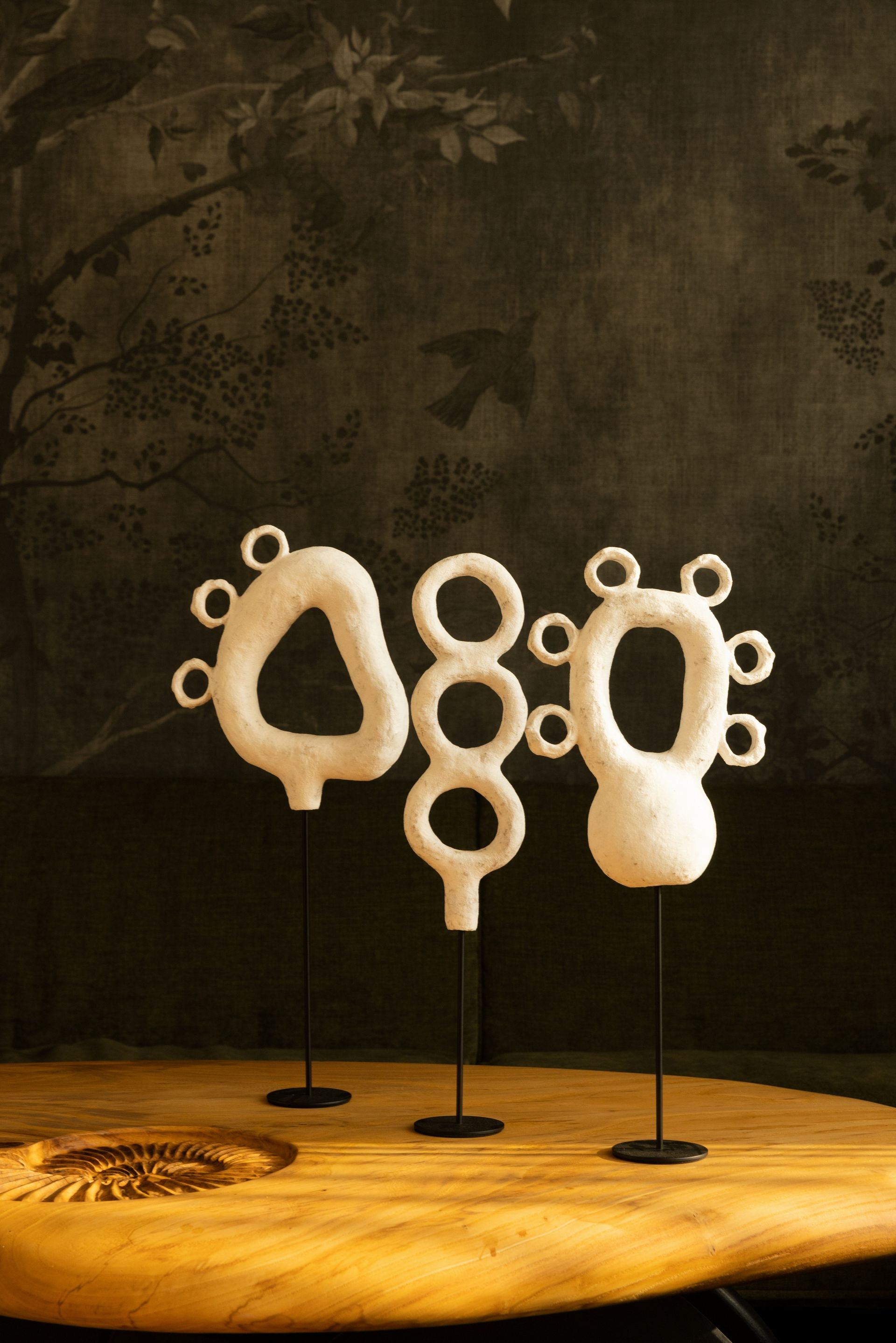 Ксения Торгашина (Скульптура - 
                  55 x 53 см) Настольные скульптуры "Кружева снега"