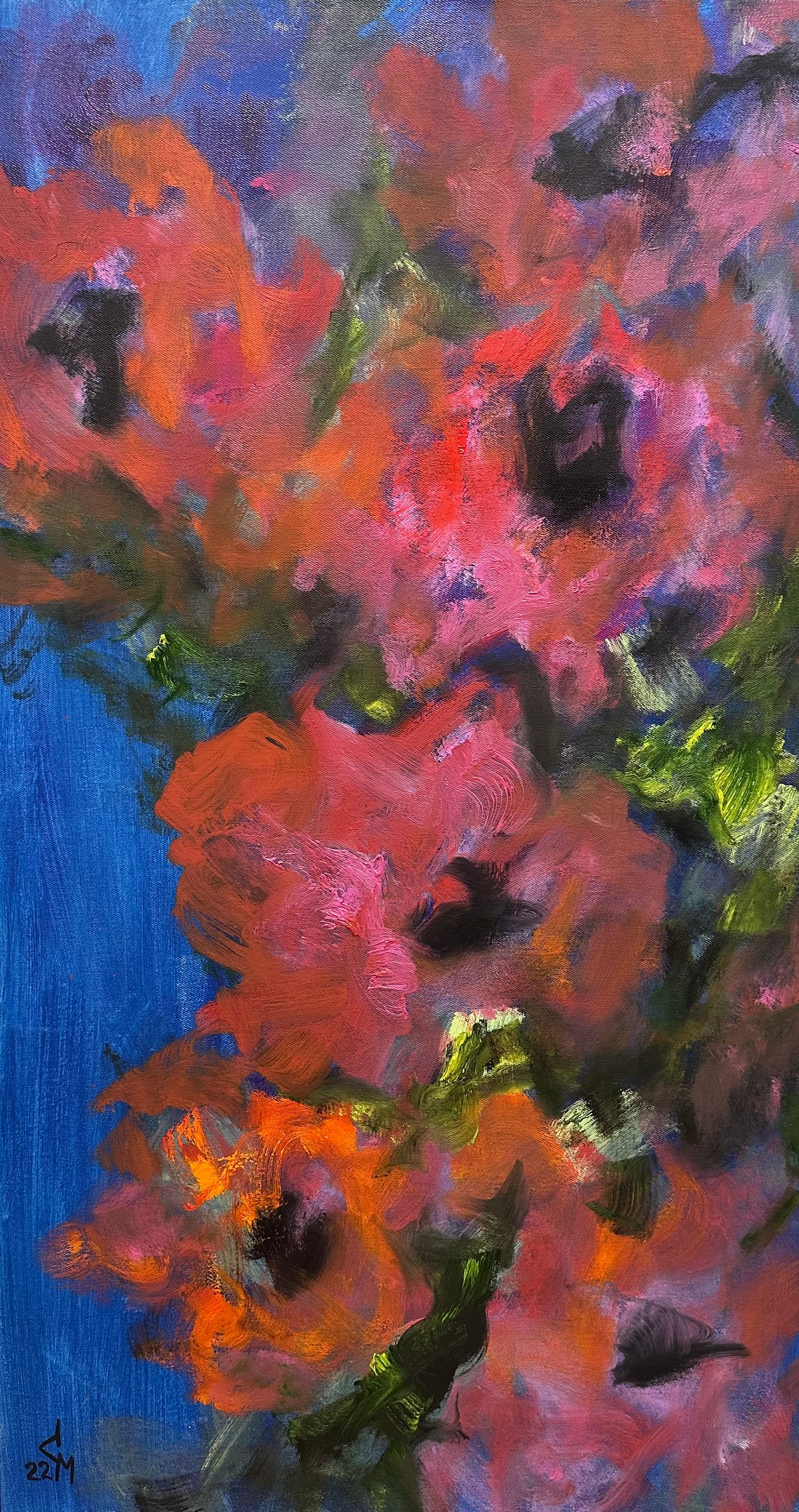 Мария Смерчинская (Картина, живопись - 
                  50 x 89 см) Night Flowers