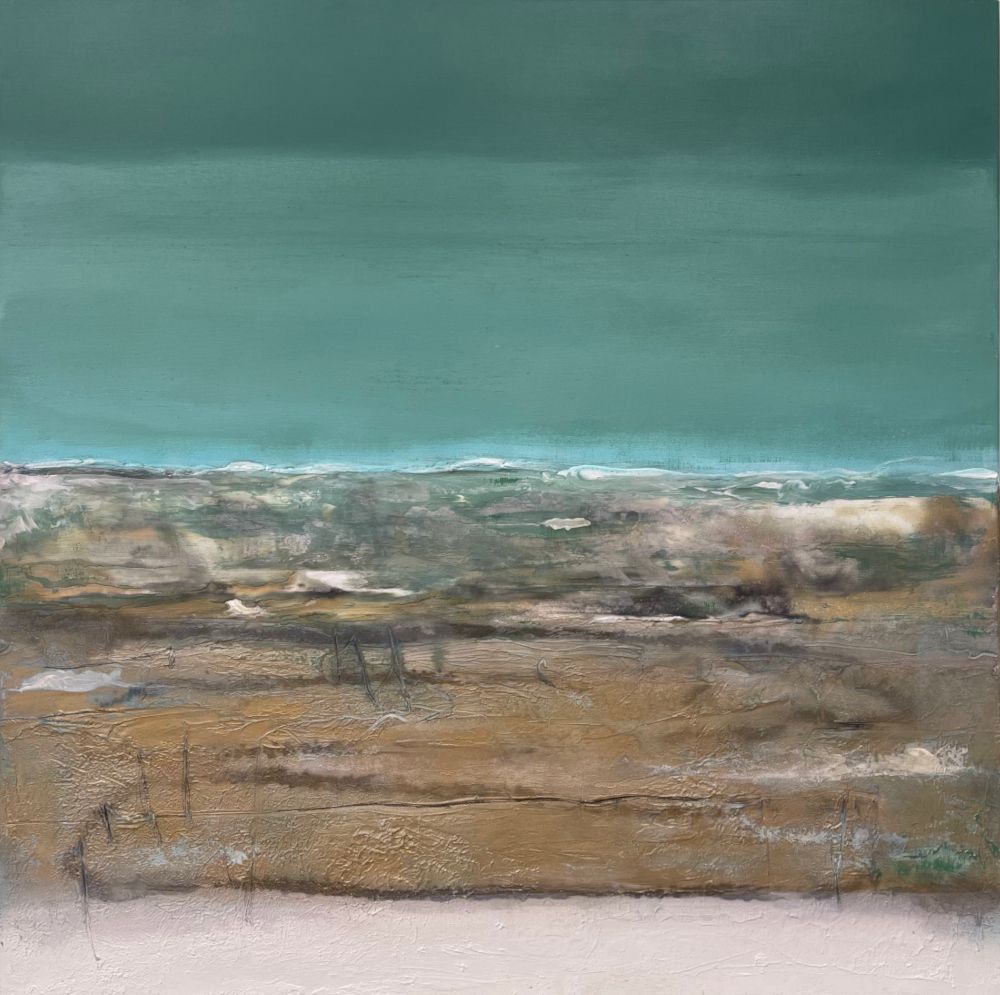 Елена Кашицына (Картина, живопись - 
                  70 x 70 см) Дюна