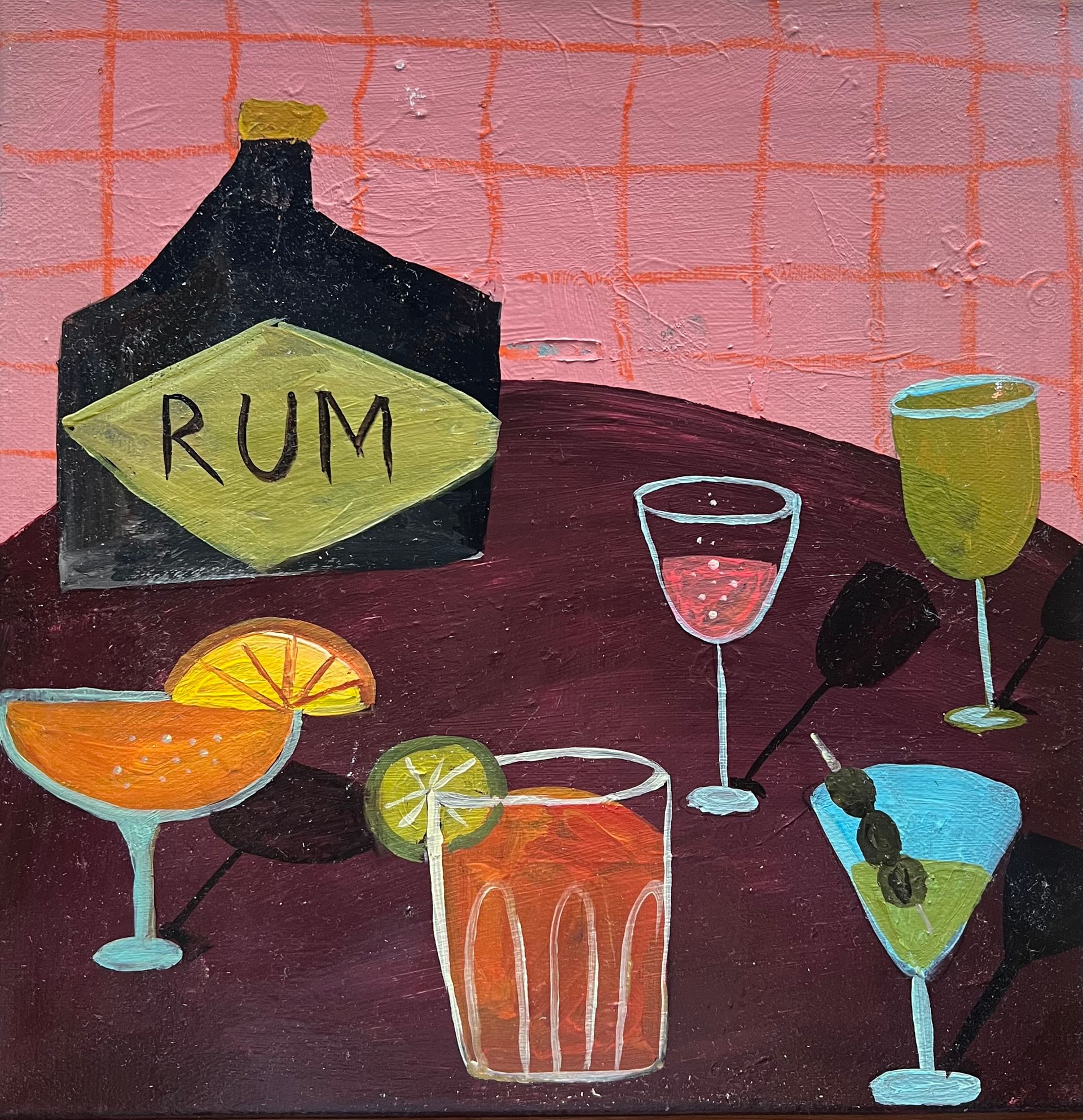 AlisaVostorg (Картина, живопись - 
                  30 x 30 см) Пряности и радости