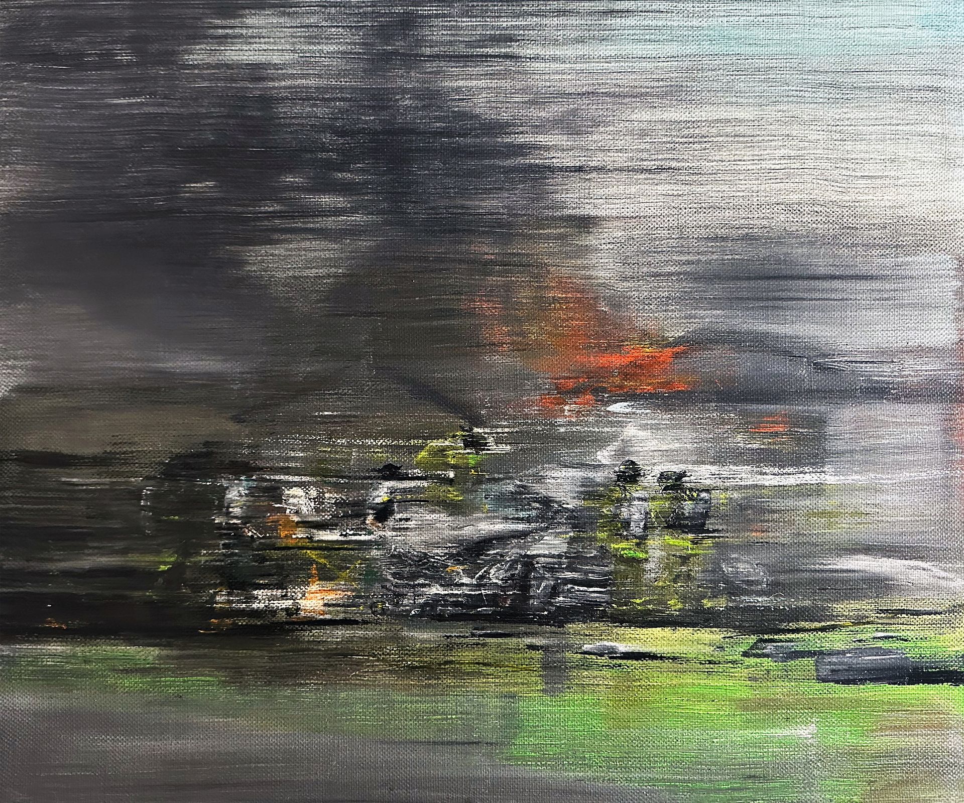 Данила Даренских (Картина, живопись - 
                  60 x 50 см) Бежевый