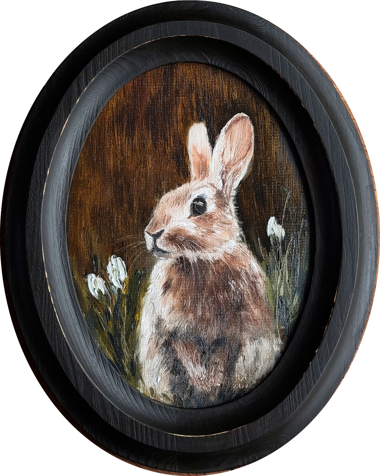 Светлана Юматова (Авторская графика - 
                  24 x 30 см) Ушастый заяц