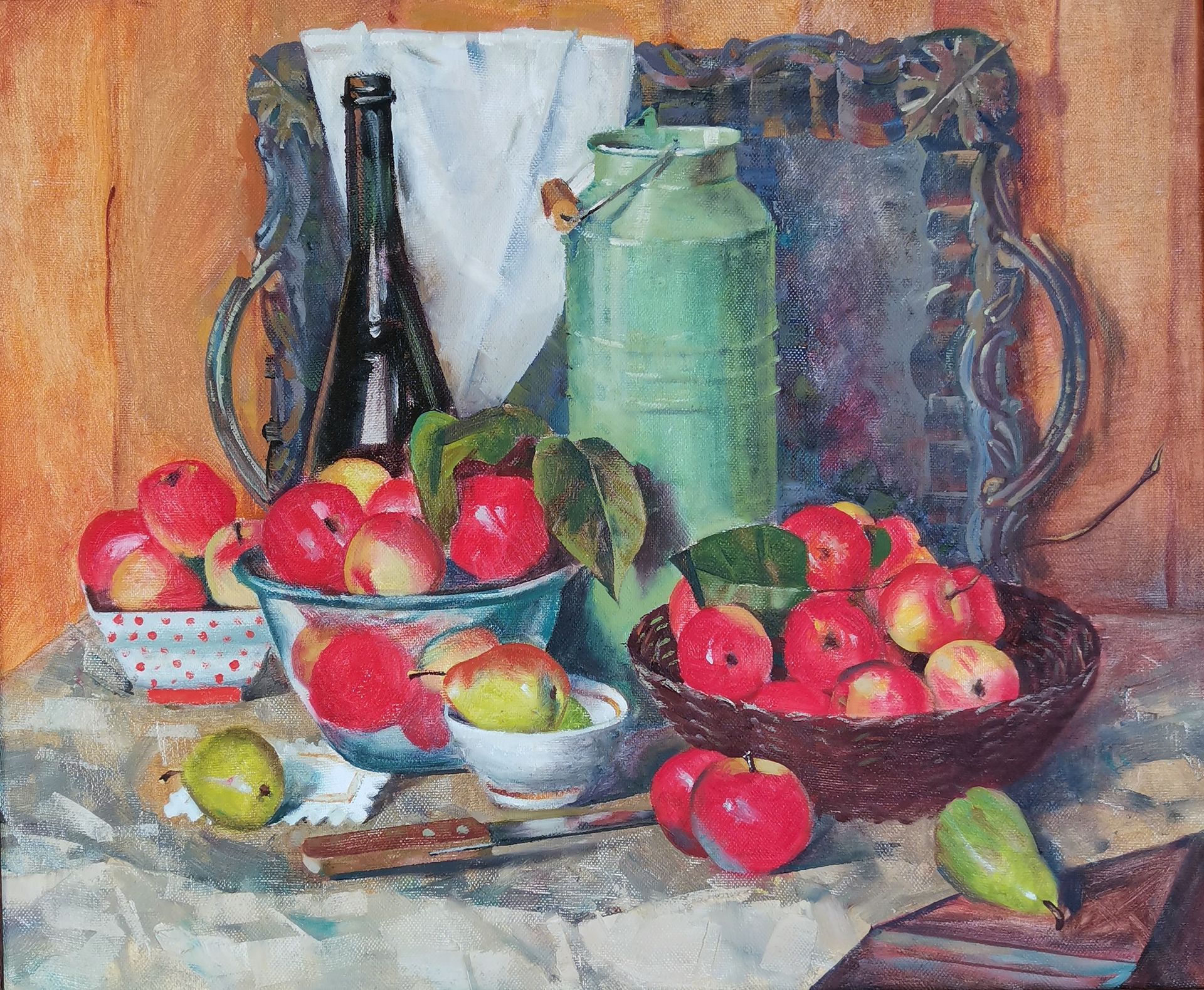 Регина Буглеева (Картина, живопись - 
                  60 x 50 см) Осенний натюрморт