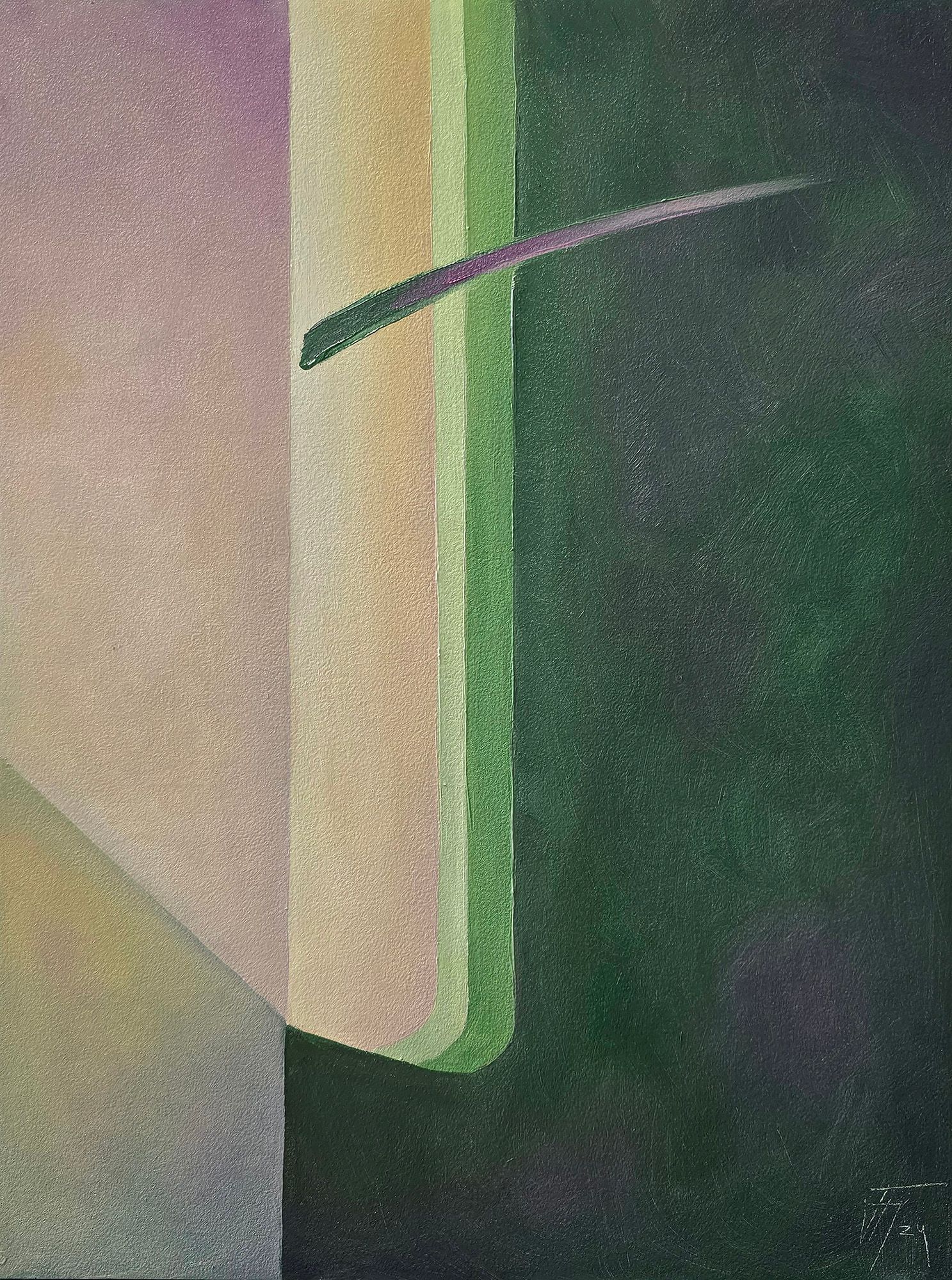 Александр Буданов (Картина, живопись - 
                  30 x 40 см) Абстракция 114