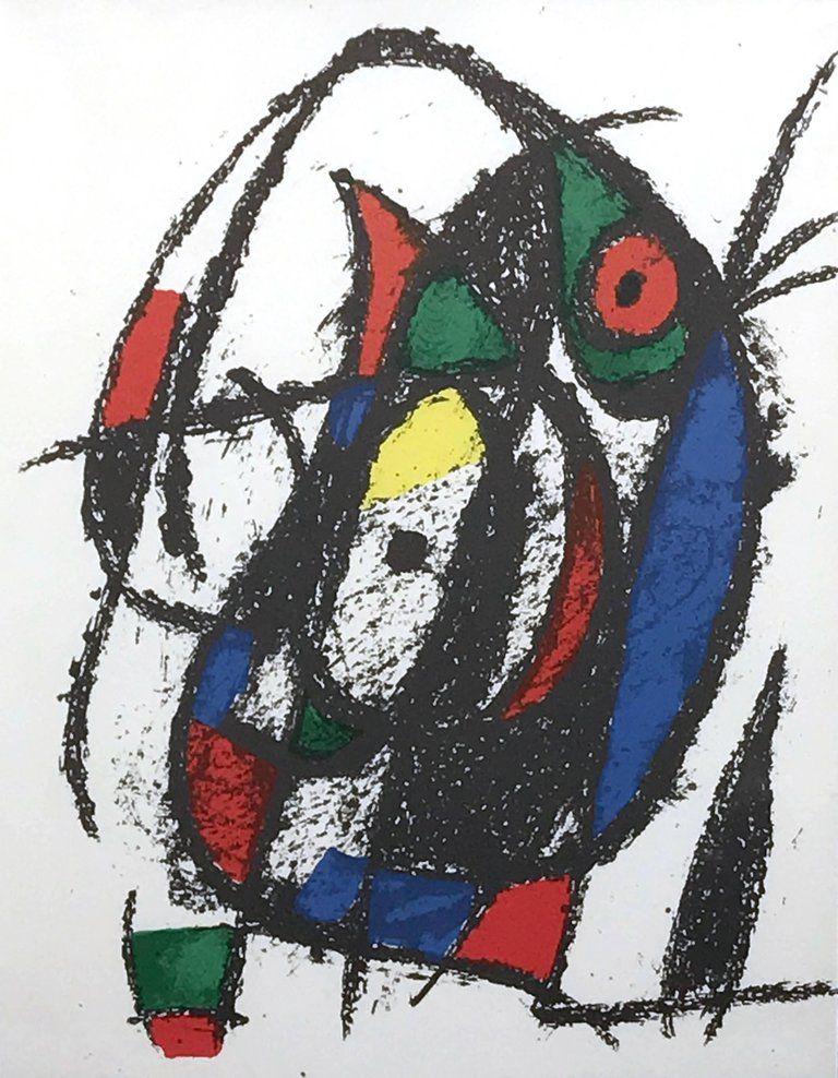 Хоан Миро (Графика печатная - 
                  24 x 31 см) Lithographe II