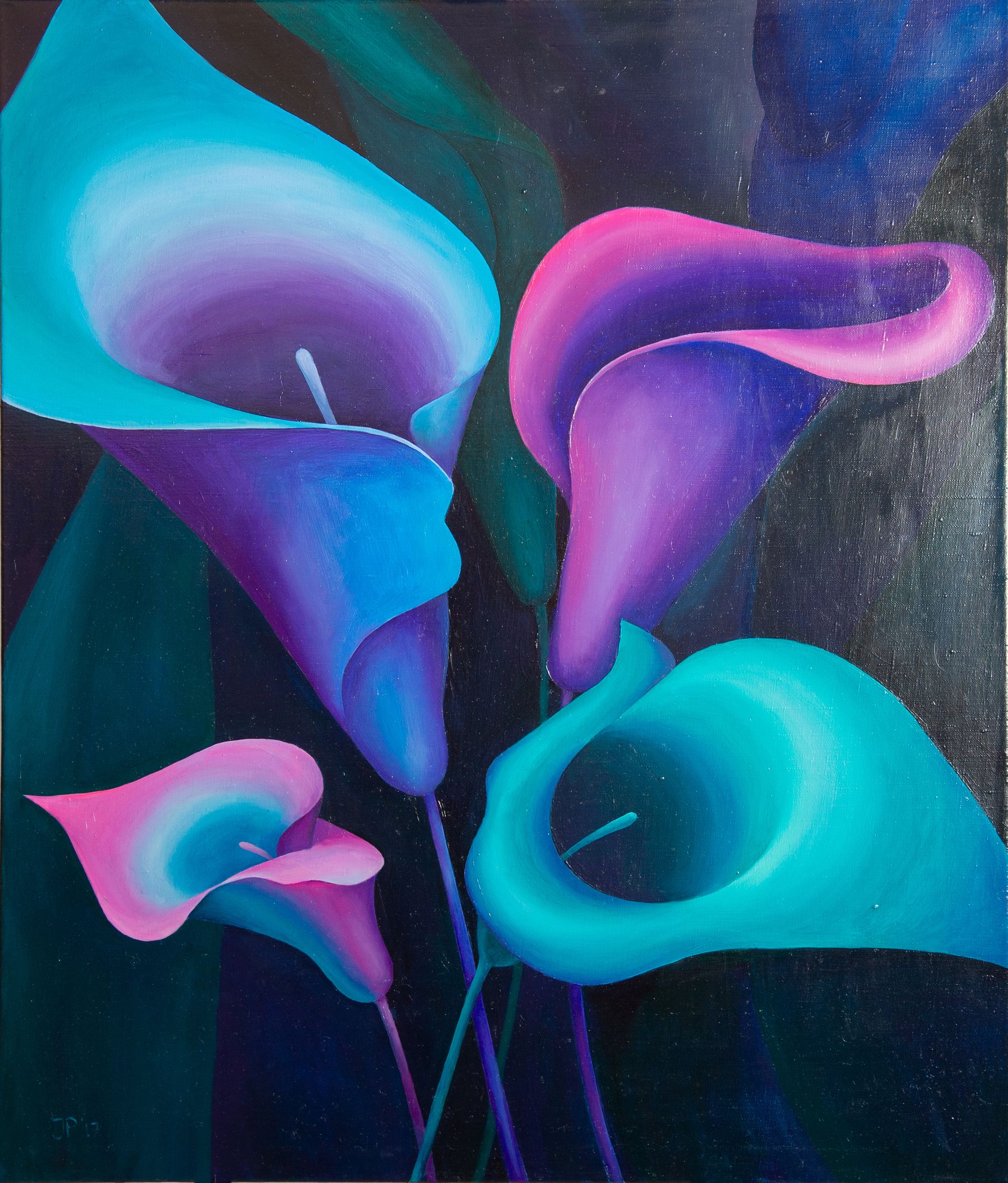 Юлия Пухова (Картина, живопись - 
                  60 x 70 см) Tropical 8