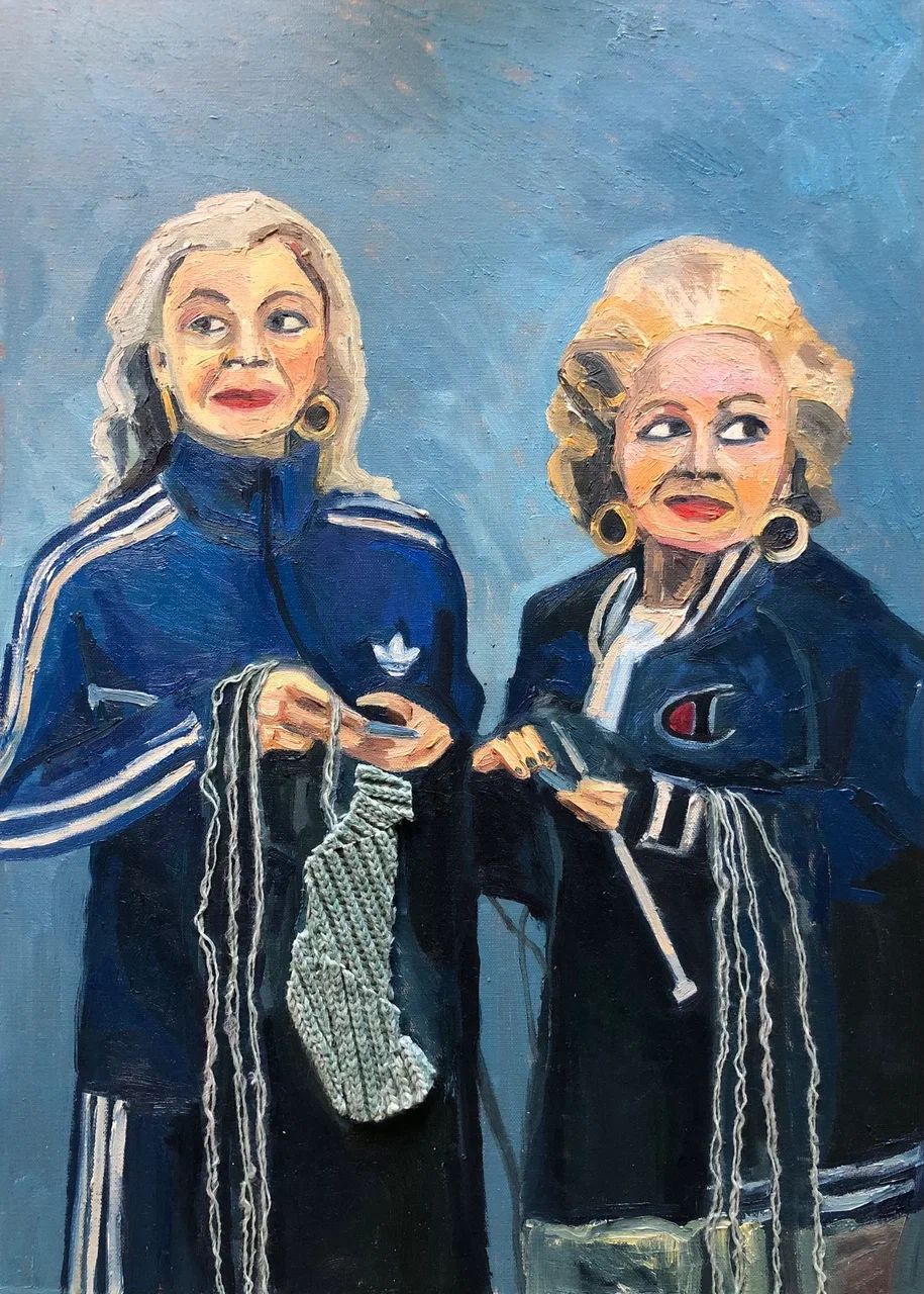 Мадина Беликова (Картина, живопись - 
                  40 x 60 см) Молодость №2