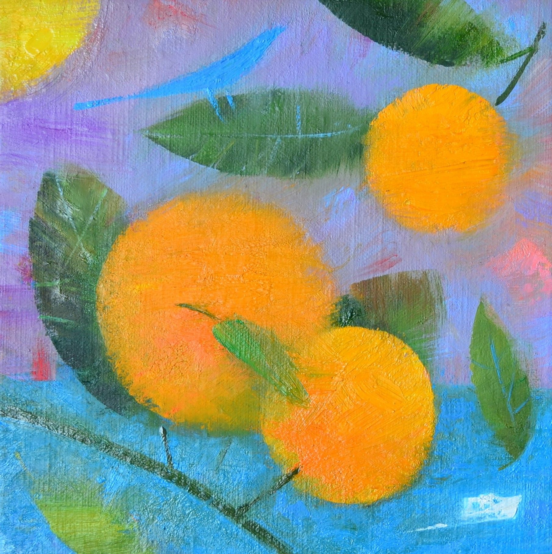 Мария Князева (Картина, живопись - 
                  20 x 20 см) Теплый ноябрь 2