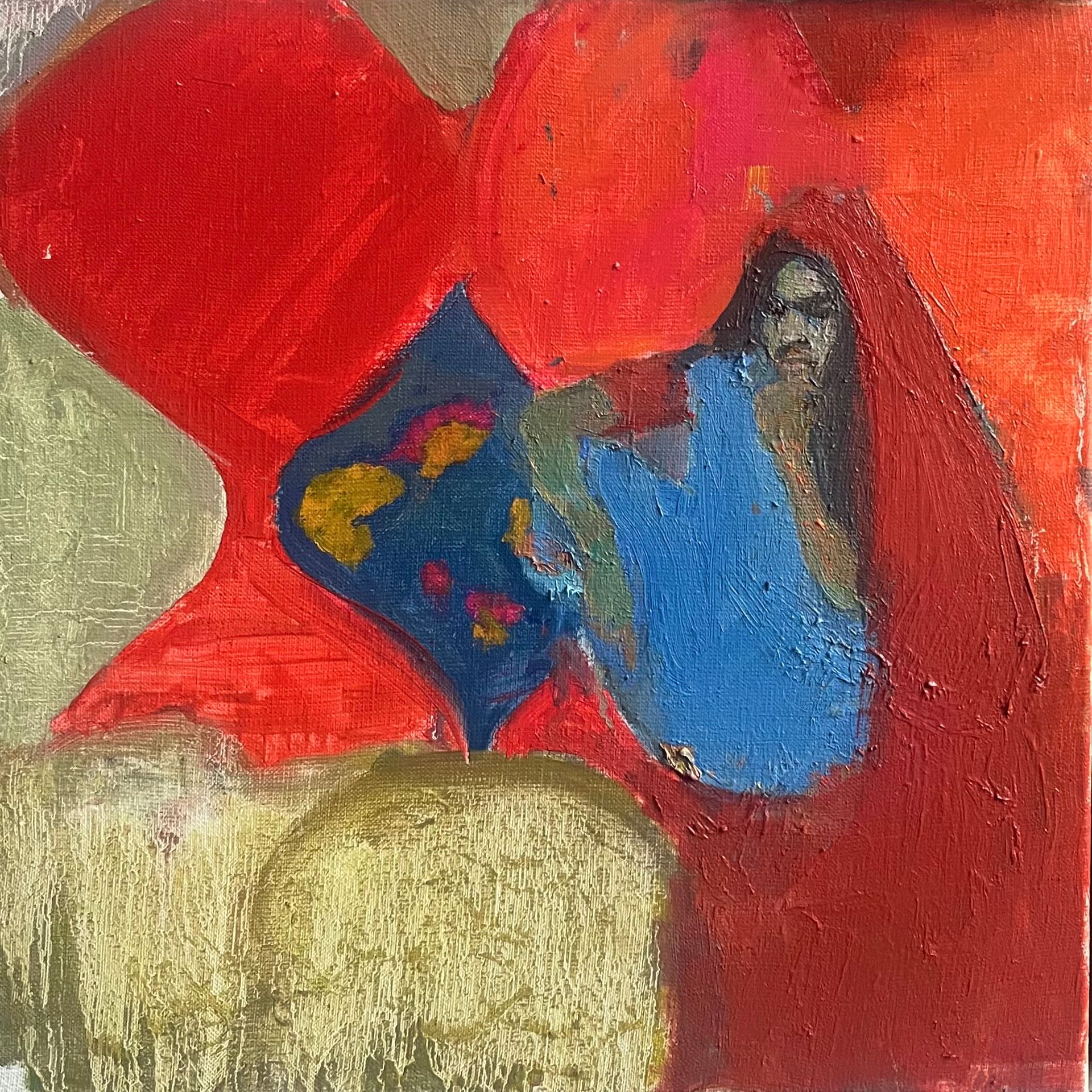 Мария Волкова (Картина, живопись - 
                  30 x 30 см) Индия