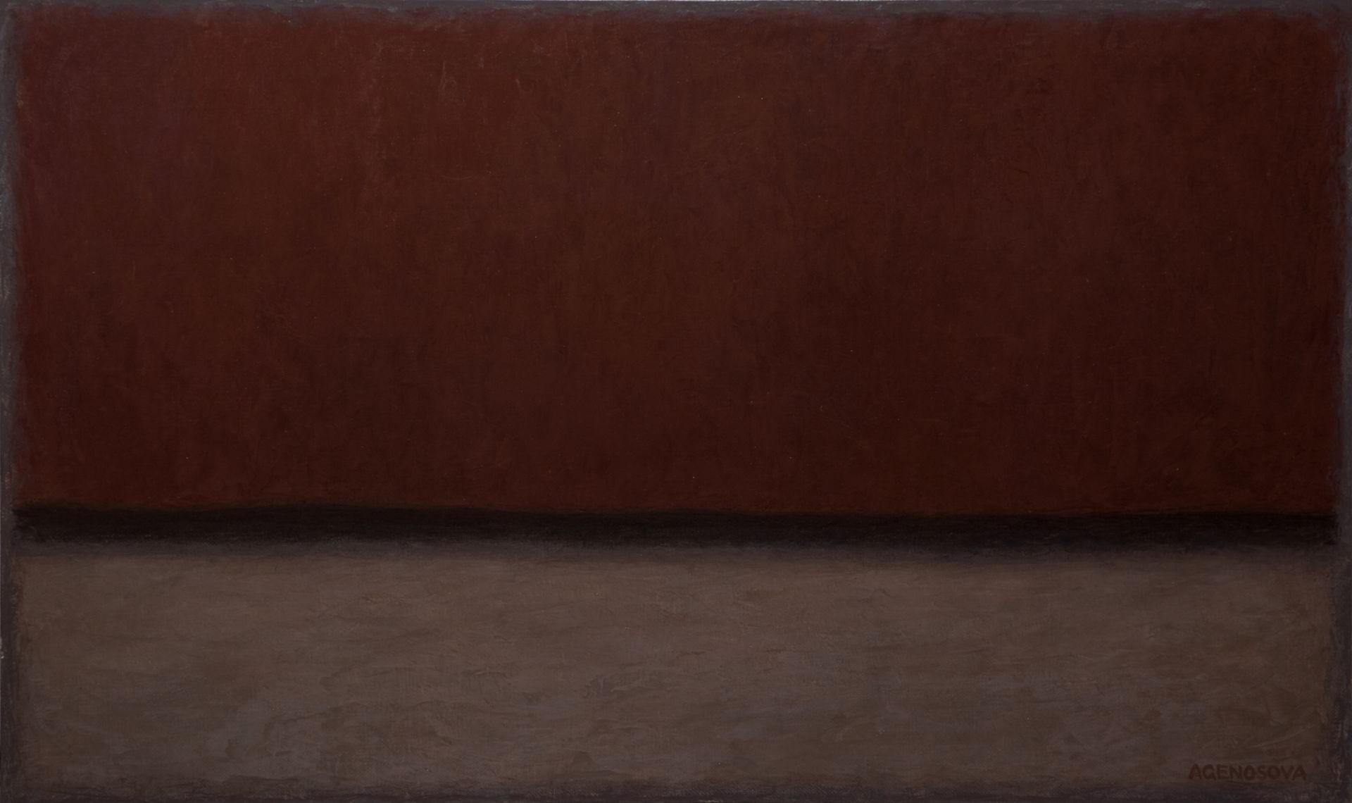 Юлия Агеносова (Картина, живопись - 
                  100 x 60 см) Край