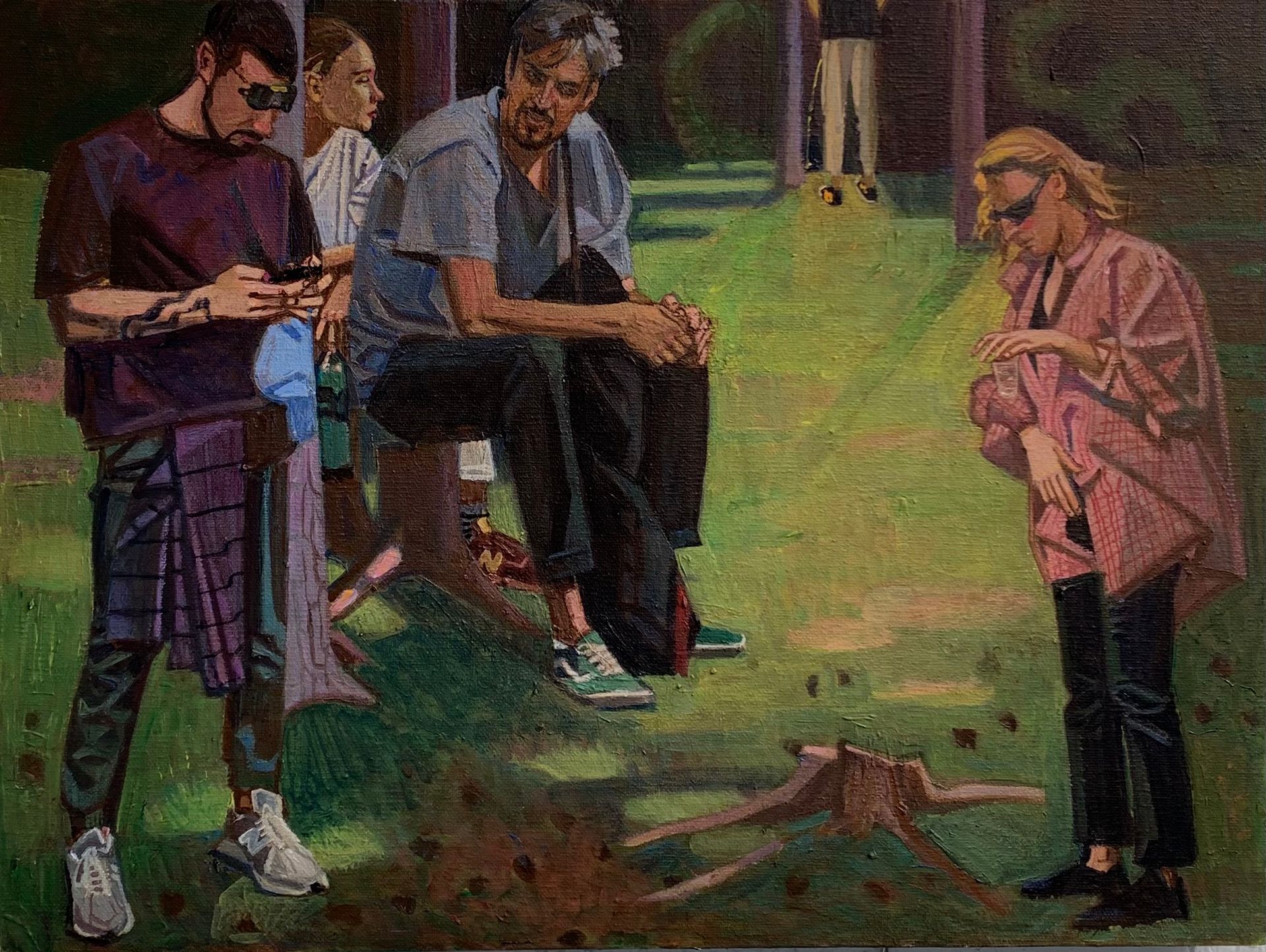 Иван Афонский (Картина, живопись - 
                  40 x 30 см) Боржоми