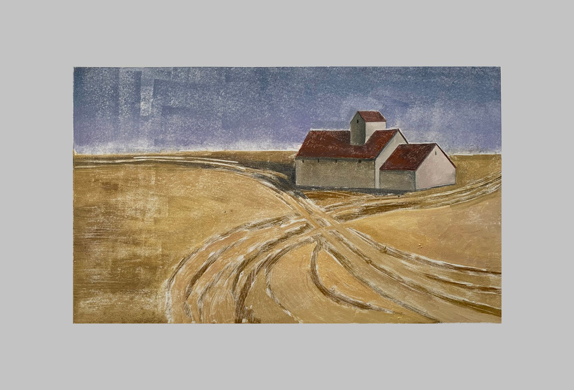Мария Стадник (Графика печатная - 
                  72.5 x 47.5 см) Harvest