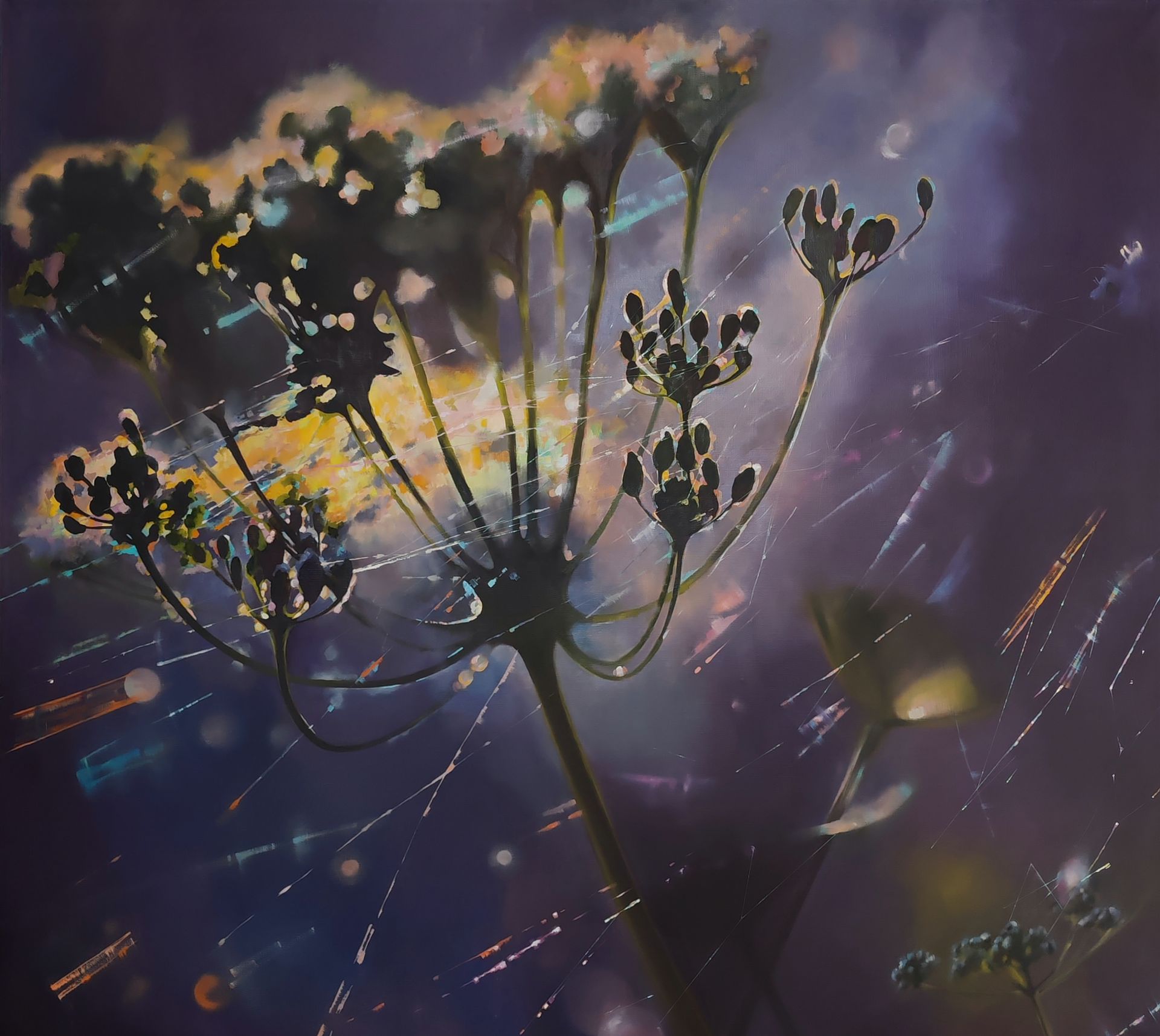 Александра Головина (Картина, живопись - 
                  120 x 110 см) Сияние (1)