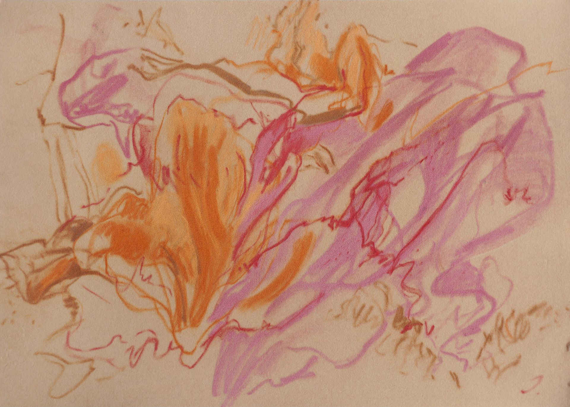 Ирен Мусина (Авторская графика - 
                  35 x 25 см) Я тоже это чувствую