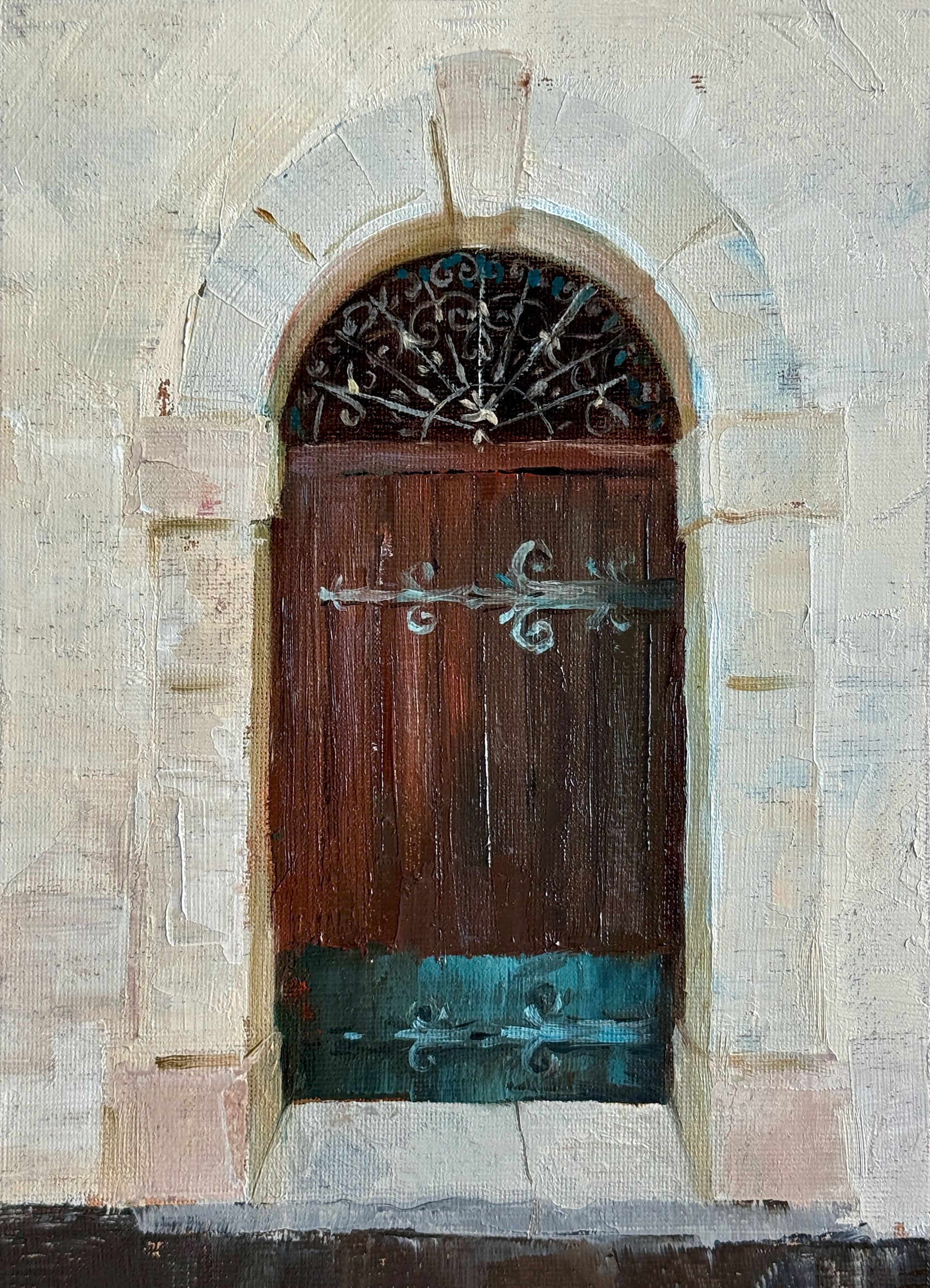 Дарья Краплак (Авторская графика - 
                  18 x 24 см) Door.5