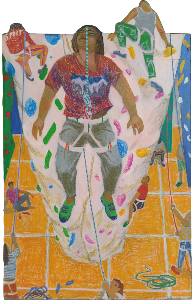 Анастасия Мотина (Картина, живопись - 
                  36 x 58 см) Вверх и наружу