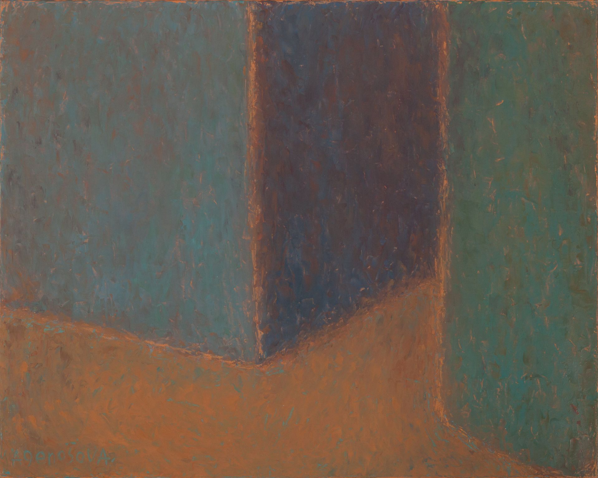 Юлия Агеносова (Картина, живопись - 
                  100 x 80 см) Июль, 15