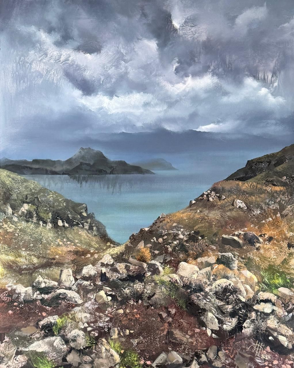 Динара Хёртнагль (Картина, живопись - 
                  80 x 100 см) Мадейра. Ponta de São Lourenco