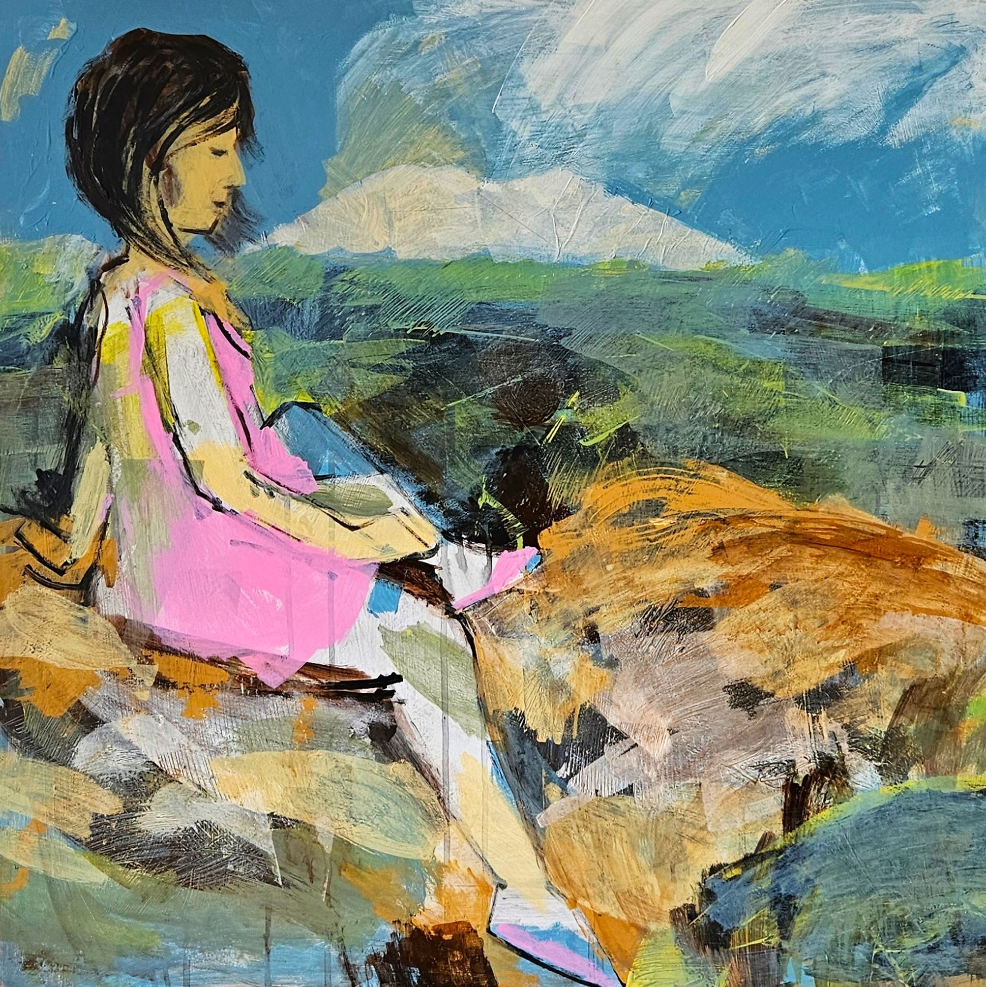 Ирина Ильина (Авторская графика - 
                  70 x 70 см) 5642