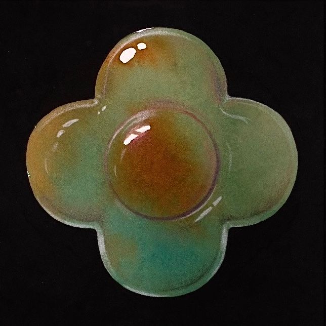 Виктория Густова (Авторская графика - 
                  15 x 15 см) Amber Moss